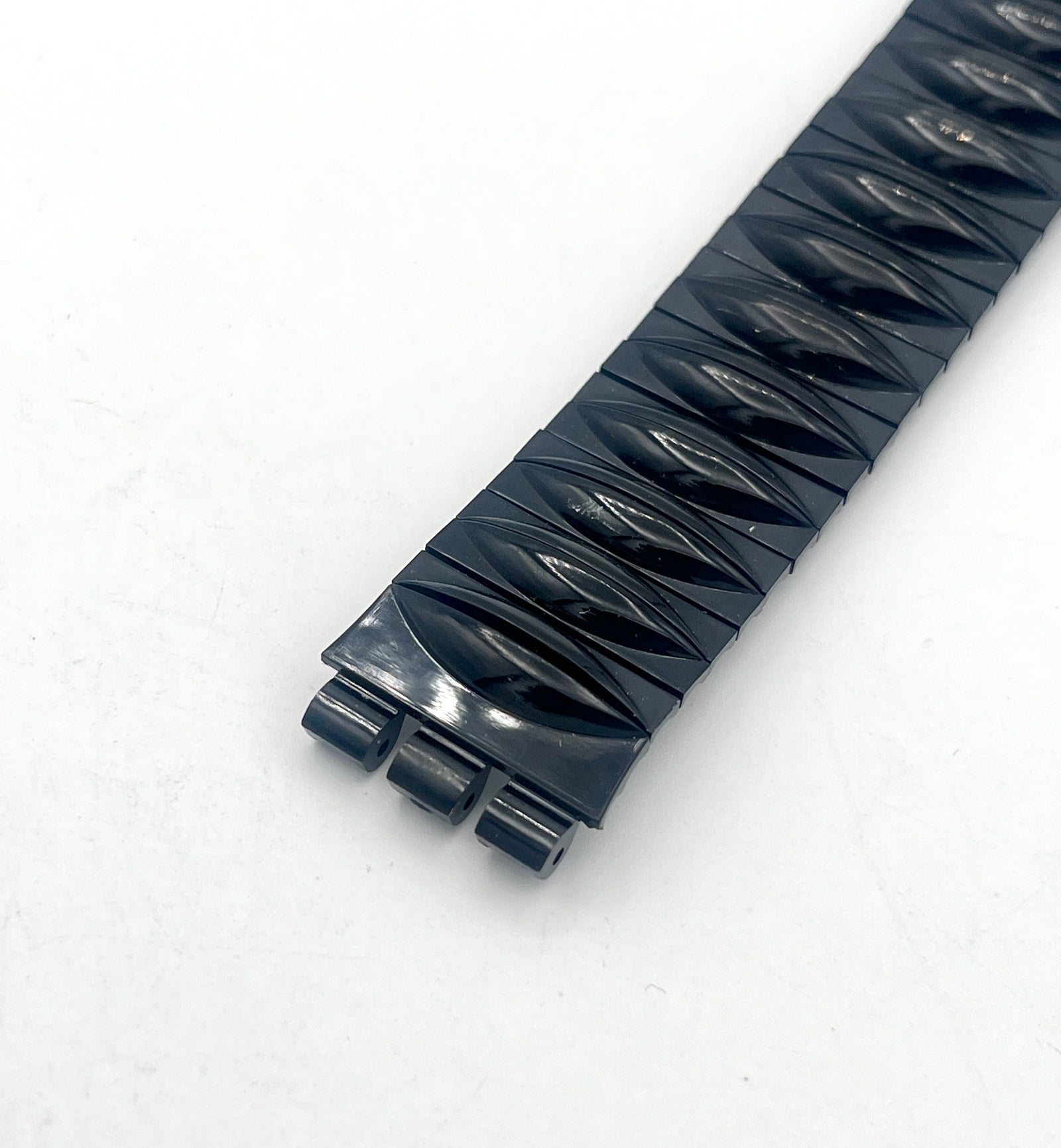 Correa de repuesto Swatch de metal flexible de 19 mm POINT BREAK ASBK106