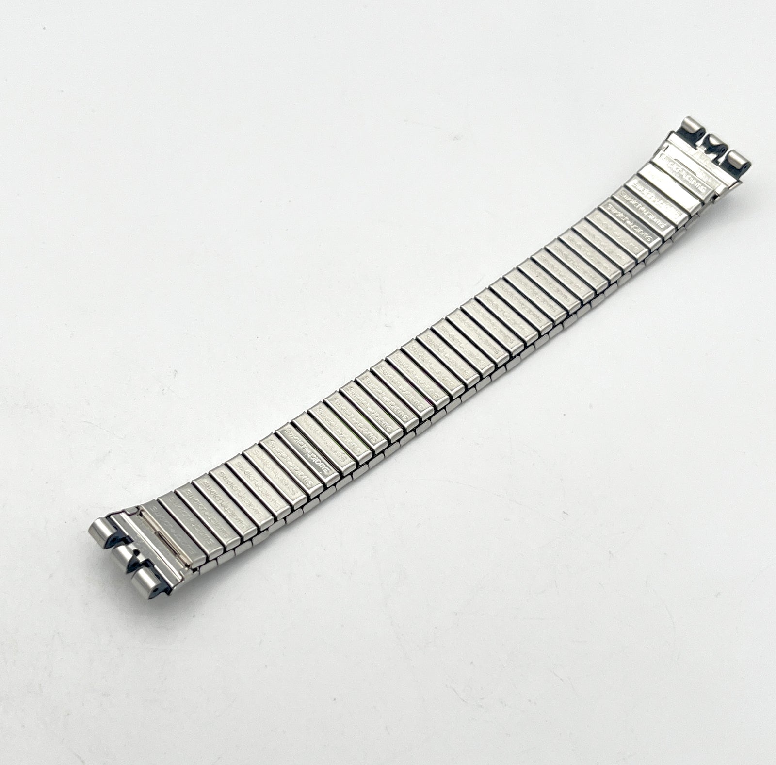 Correa de repuesto Swatch de 17 mm Flex SILVER NET AGK186