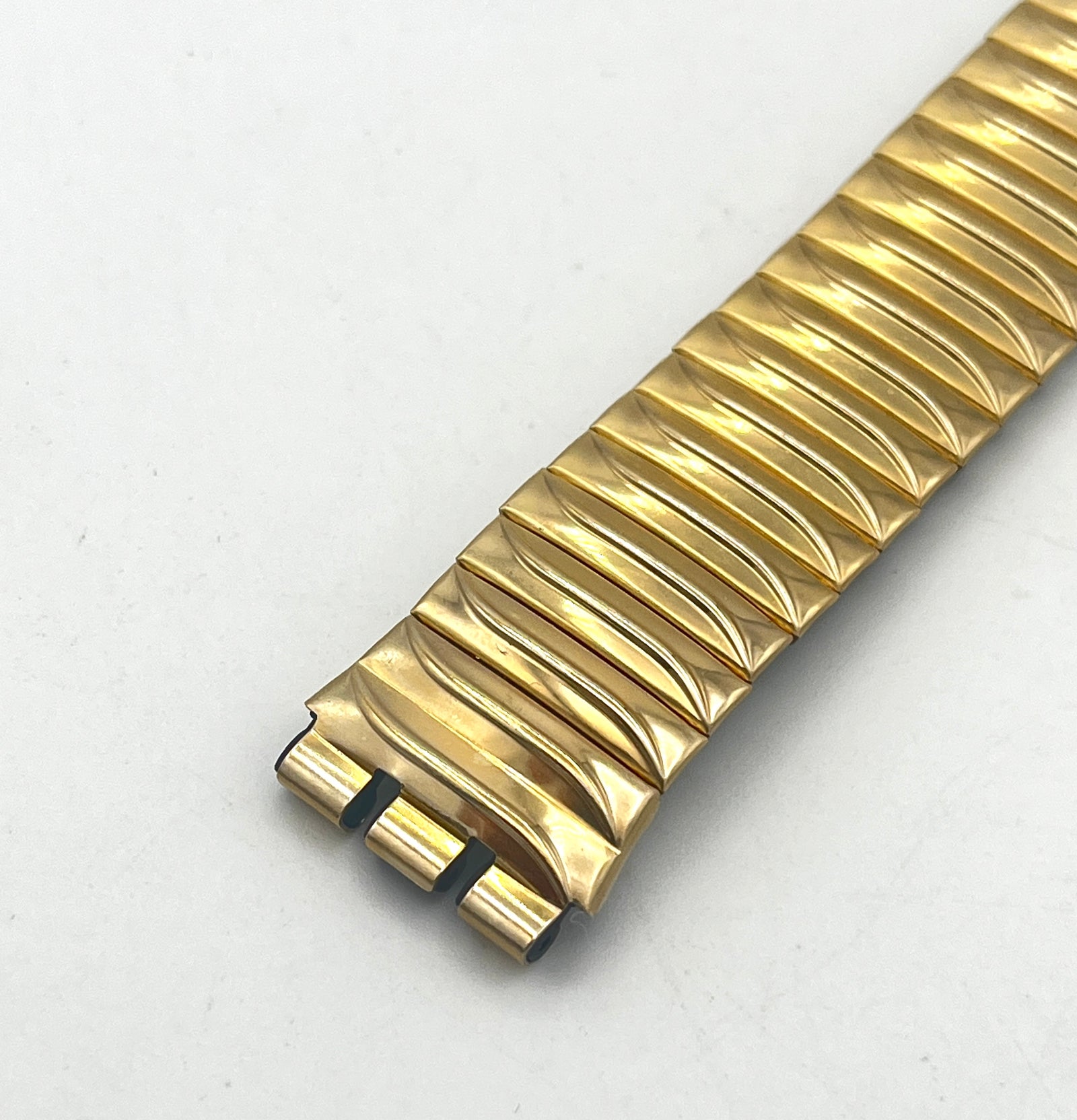 Correa de repuesto Swatch de metal flexible de 17 mm SEETANG SDK901