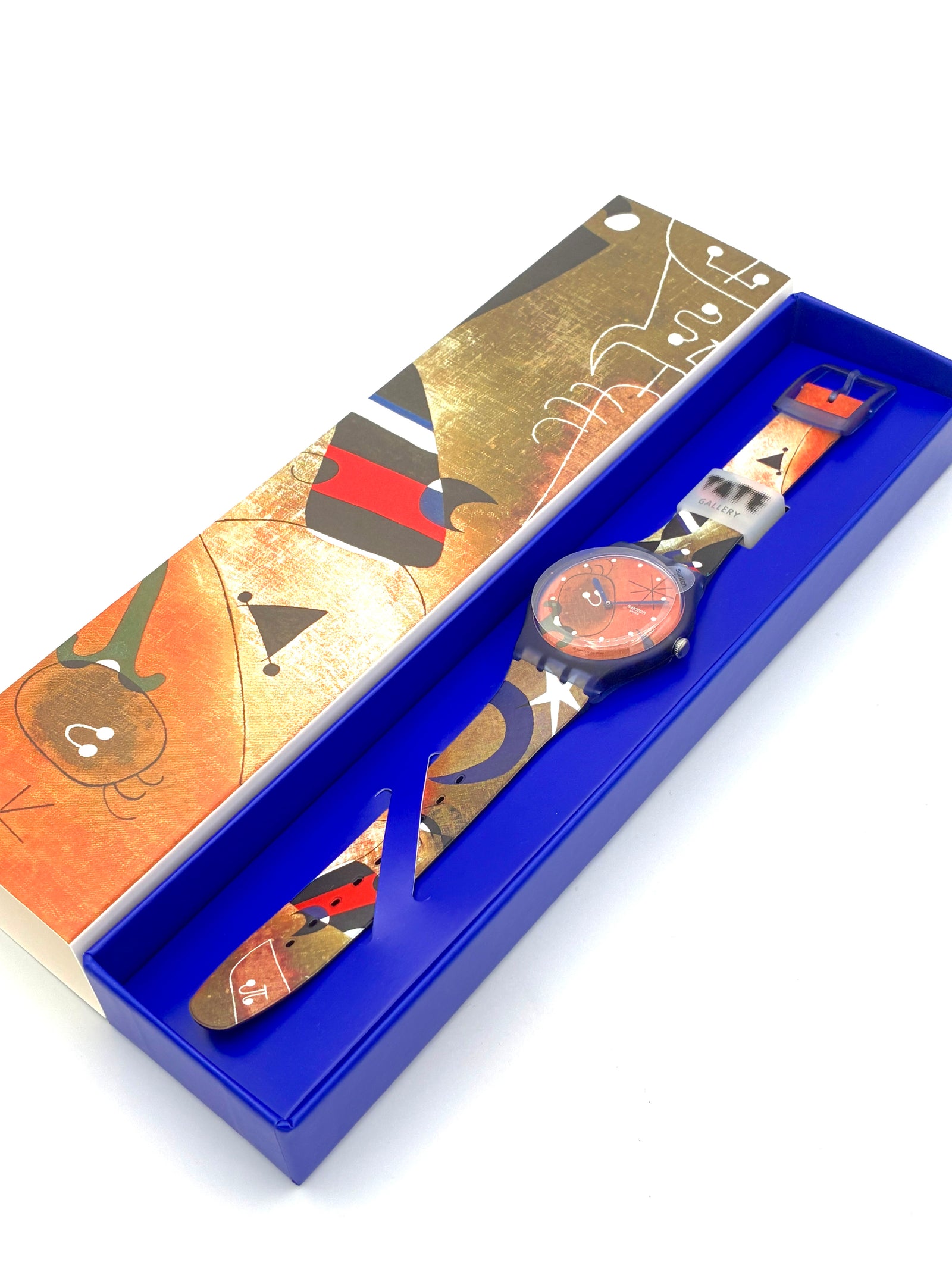 Swatch Miro's Woman & Bird In The Moonlight SO29Z136 (2022)