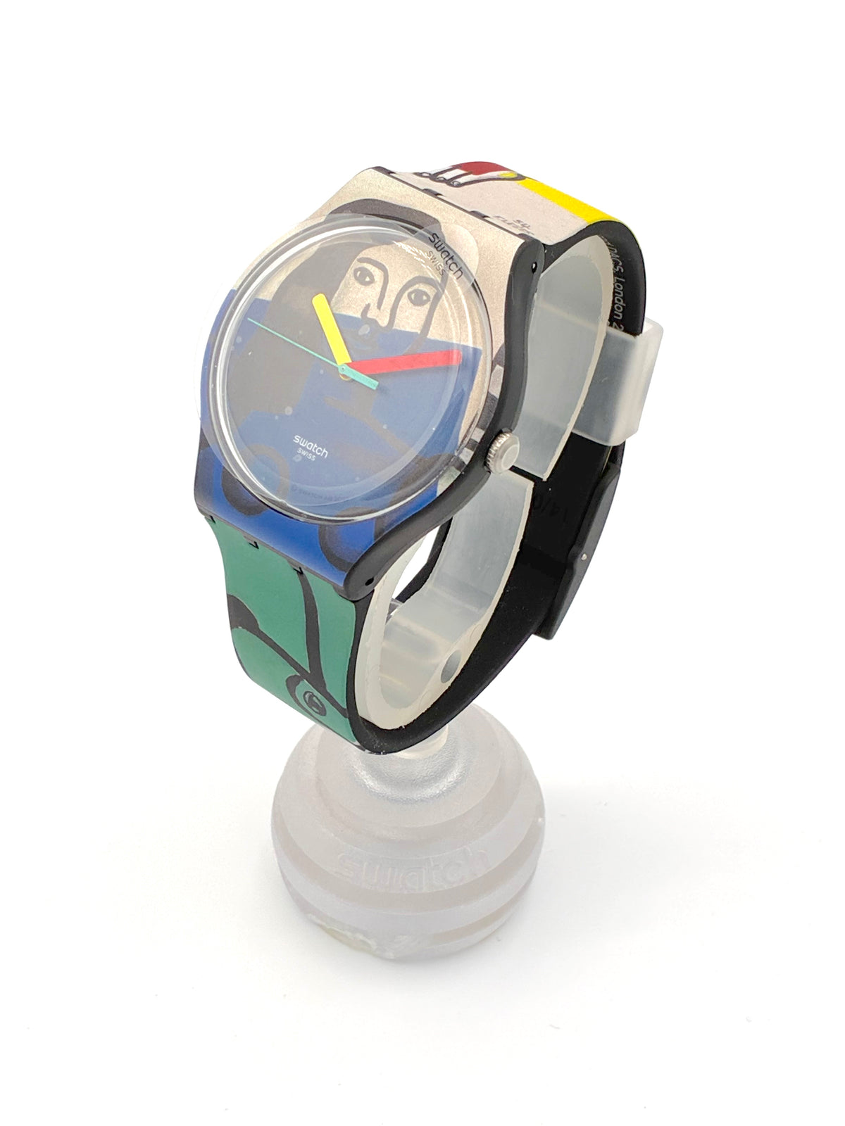 Swatch Art Special TWO WOMEN HOLDING FLOWERS SUOZ363 de Leger