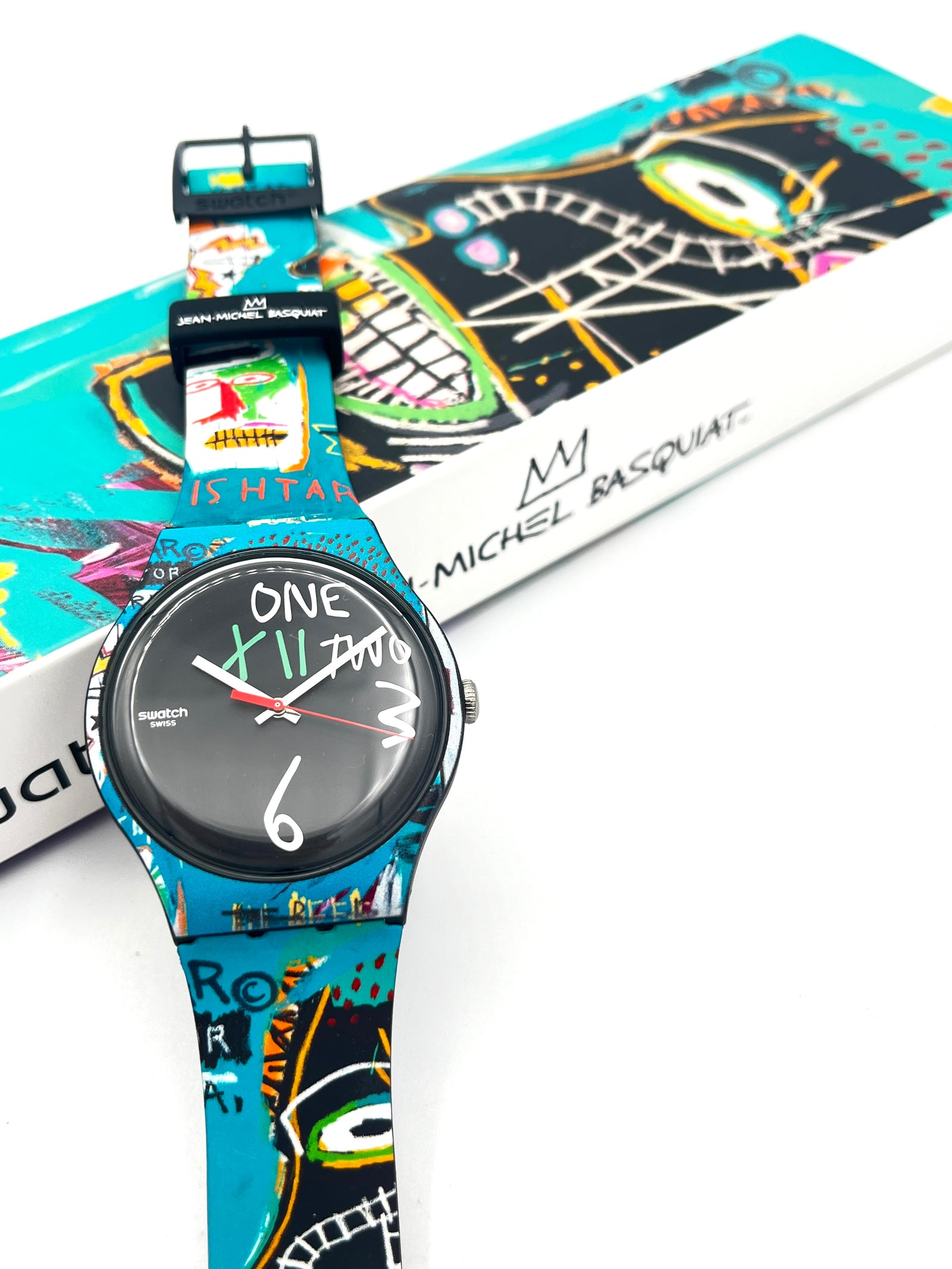 Swatch New Gent ISHTAR DE JEAN-MICHEL BASQUIAT SUOZ356 (2023)