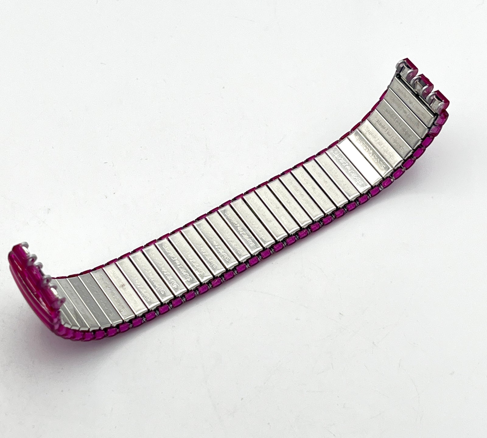 Correa de repuesto Swatch de metal flexible de 17 mm SEETANG SDK901
