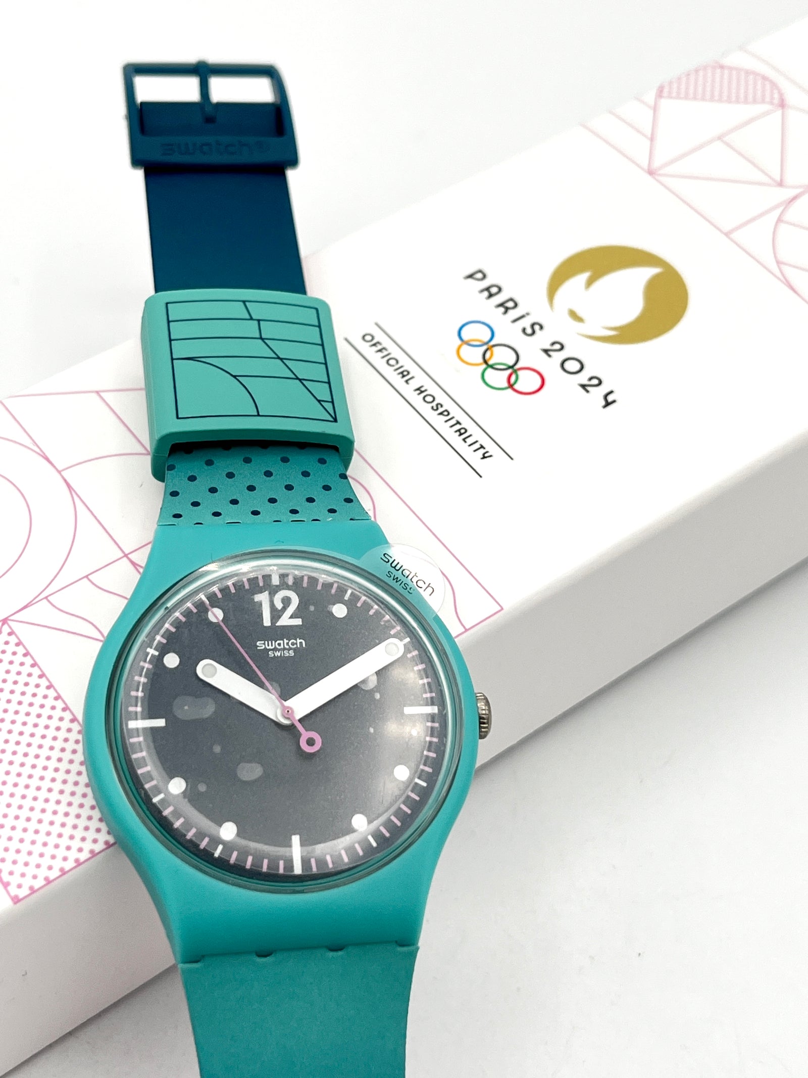 Swatch New Gent JUEGOS OLÍMPICOS DE PARÍS Hospitalidad SO29G109 (2024)