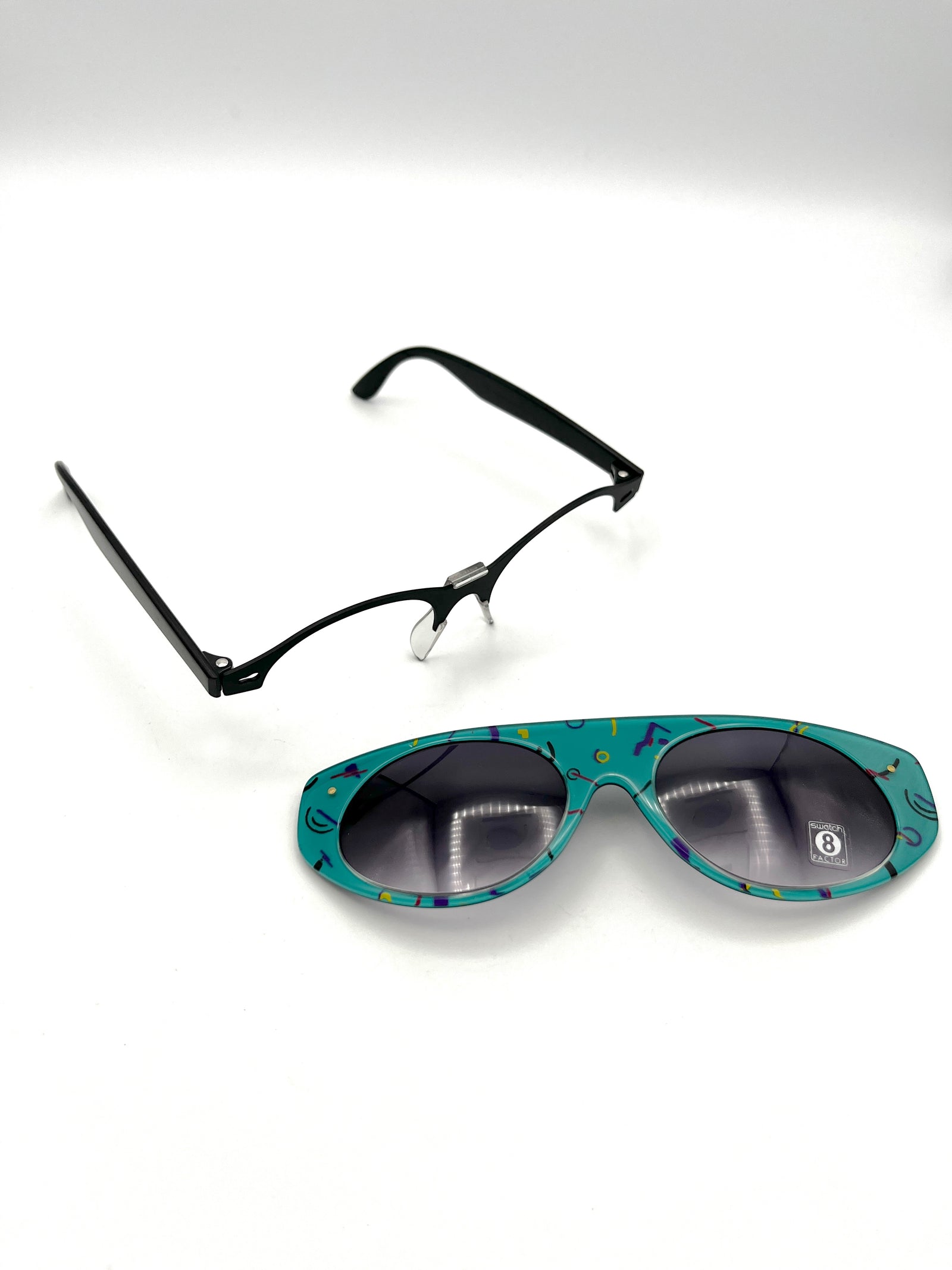Gafas de sol SWATCH Eyes retro - Turquesa