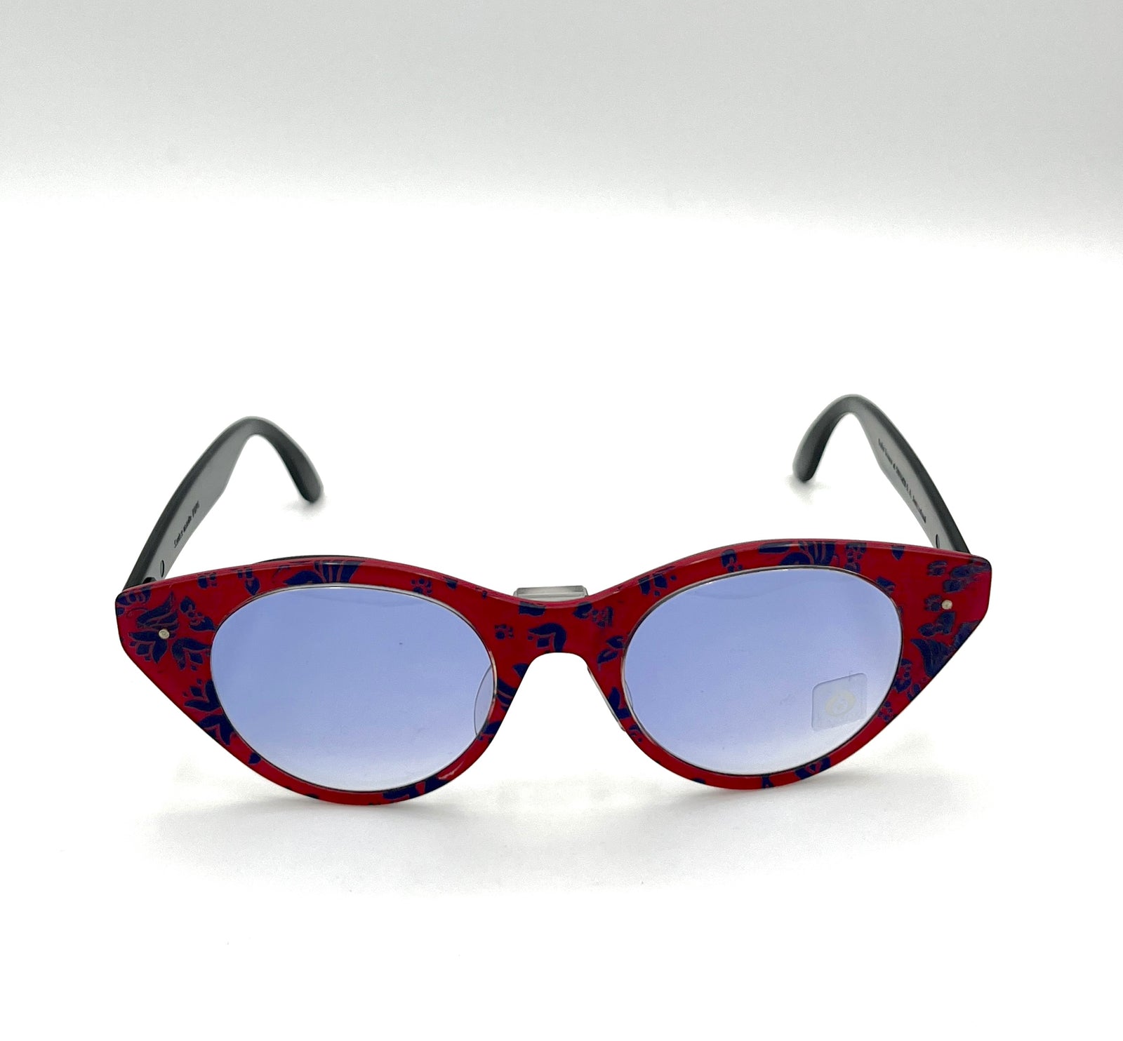Gafas de sol vintage Swatch Eyes - Tulipán azul