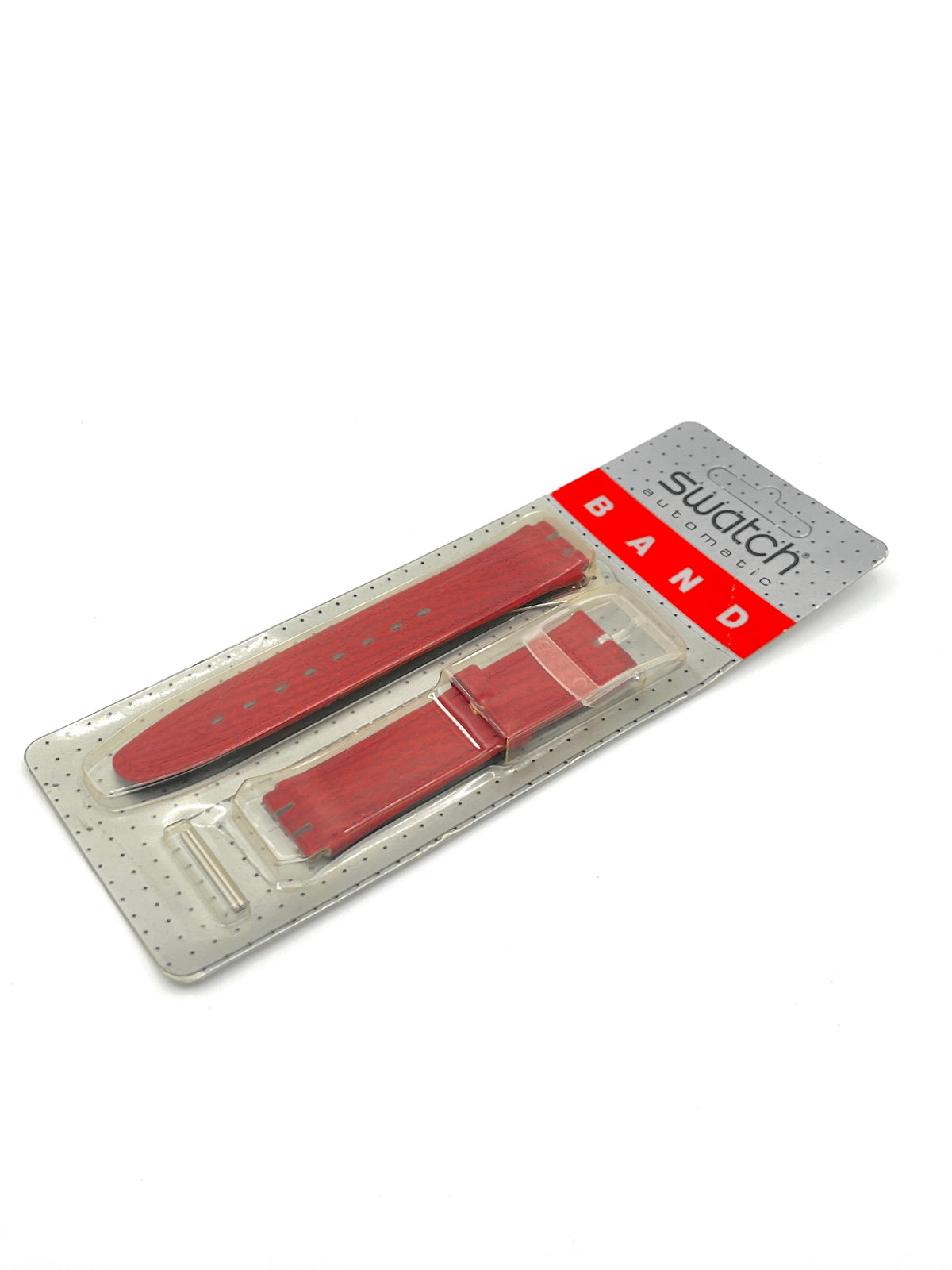 Correa de cuero naranja de repuesto Swatch de 17 mm