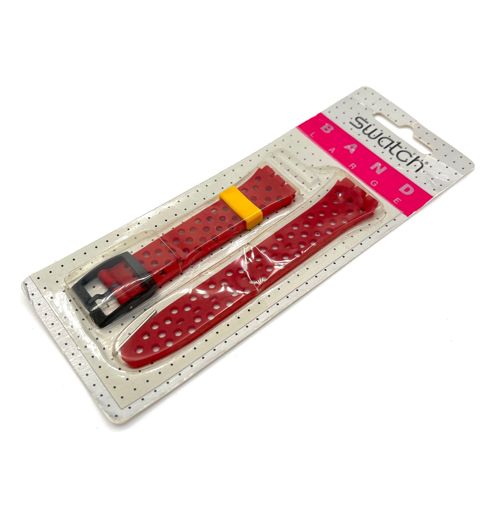 Correa de cuero naranja de repuesto Swatch de 17 mm