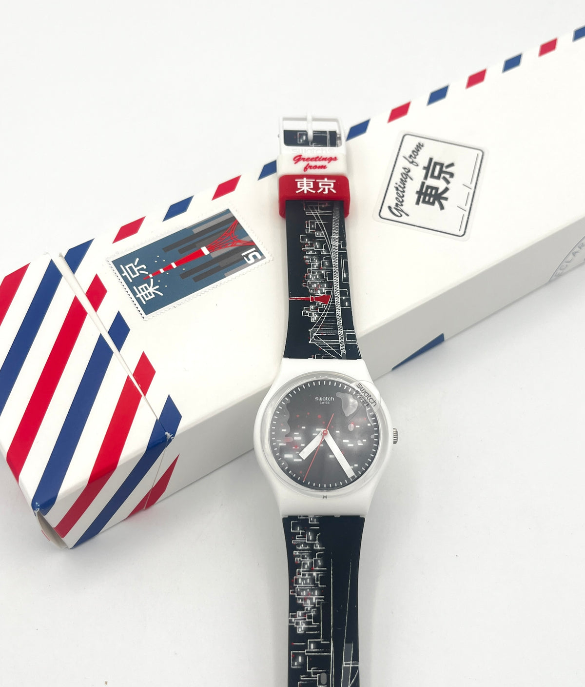 Swatch Gent EDO NIGHT - Especial Destino TOKIO GZ315 (2017)