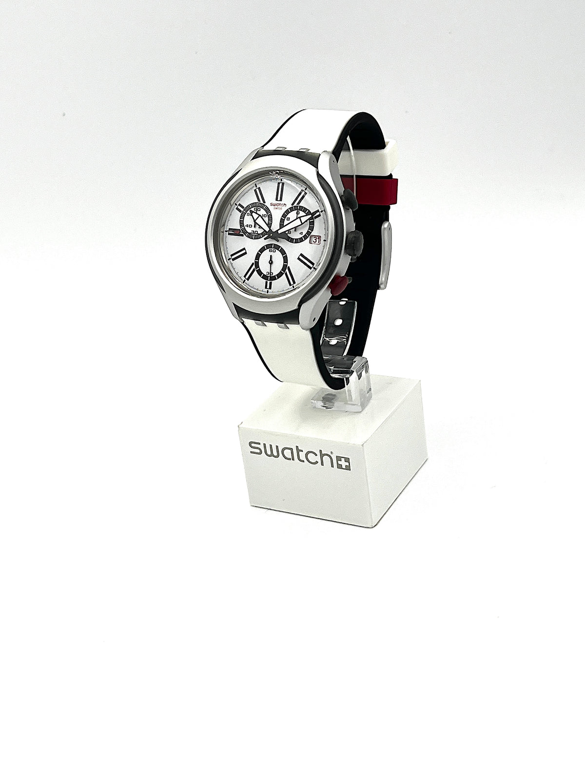 Swatch Irony XLite Chrono BLACK WHEEL YYS4005 ( 2015 )