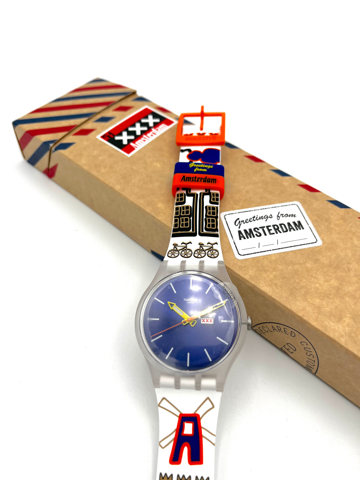 Swatch New Gent TULIPS UIT XXX - Destino AMSTERDAM SUOZ714 (2017)
