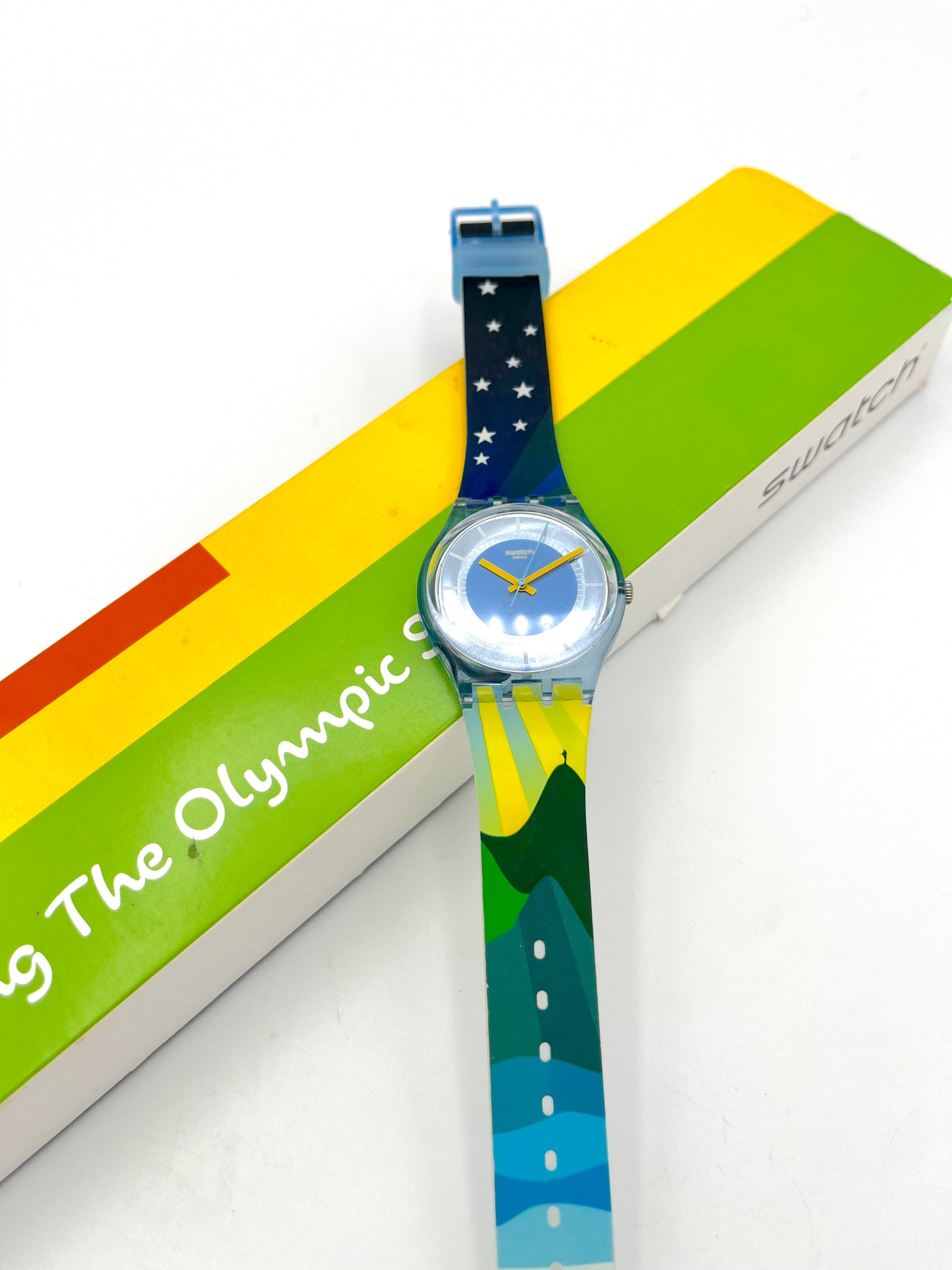 Swatch Especiales Olímpicos CARTOLINA GS147 (2016)