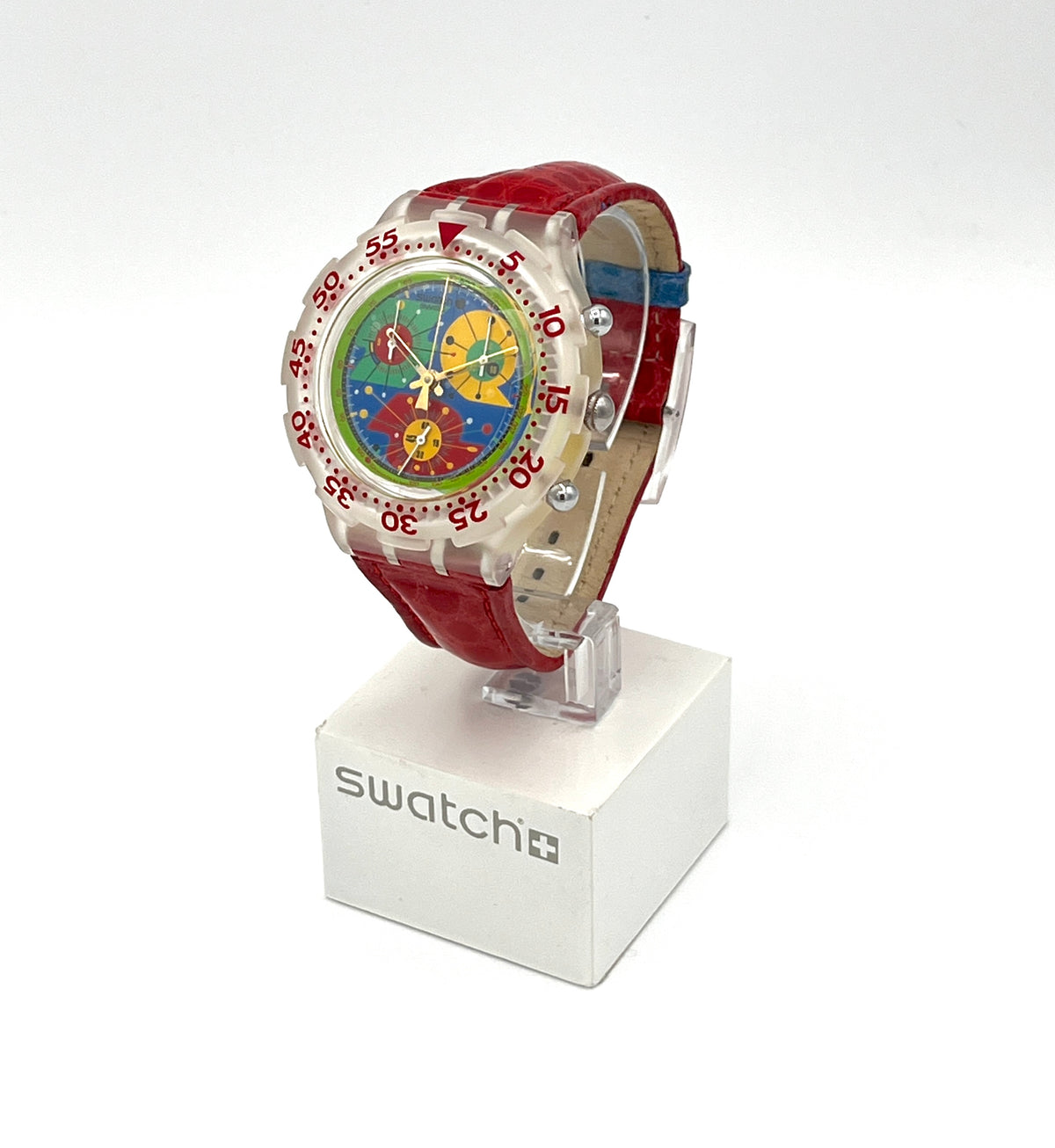 Swatch Aqua Chrono FLUOWAVE SBN105 (1996)