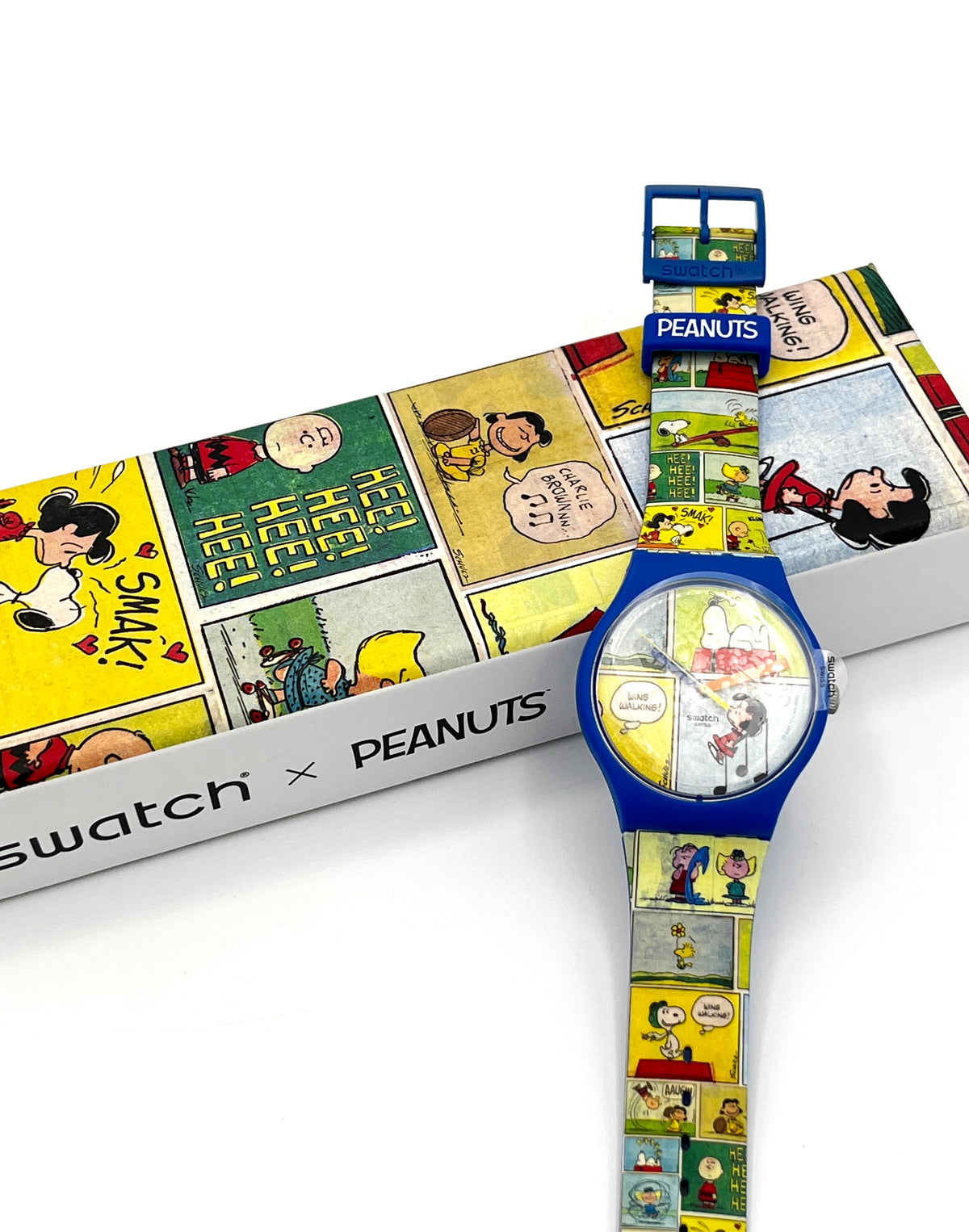 Swatch X Peanuts New Gent HEE HEE HEE SO29Z106 (2021)