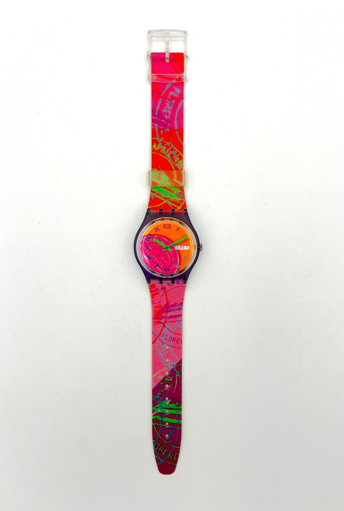 Swatch Gent FLUO SEAL GV700 (1993)
