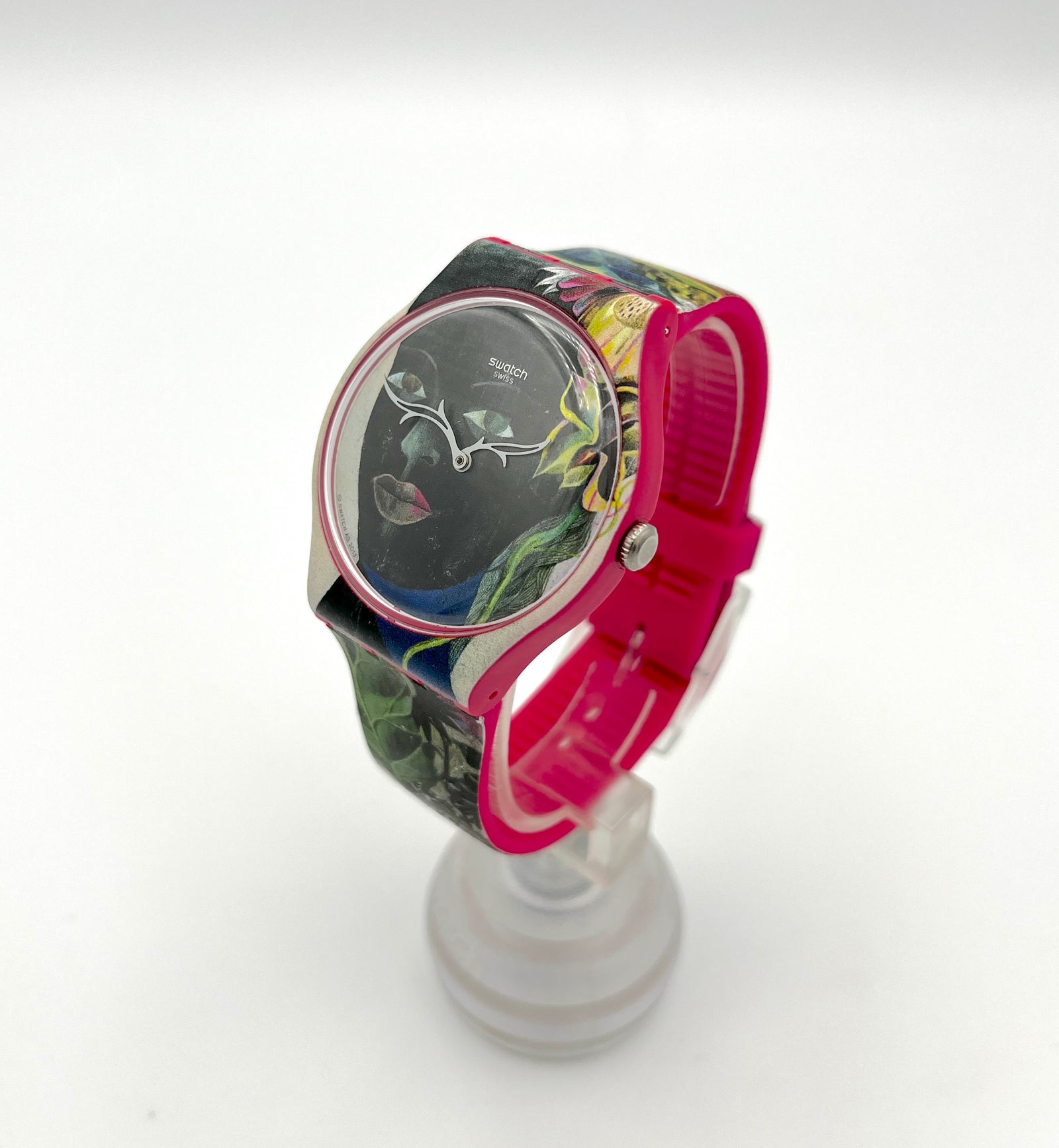 Swatch New Gent FLOWERHEAD SUOZ164 de Olaf Hajek (2014)