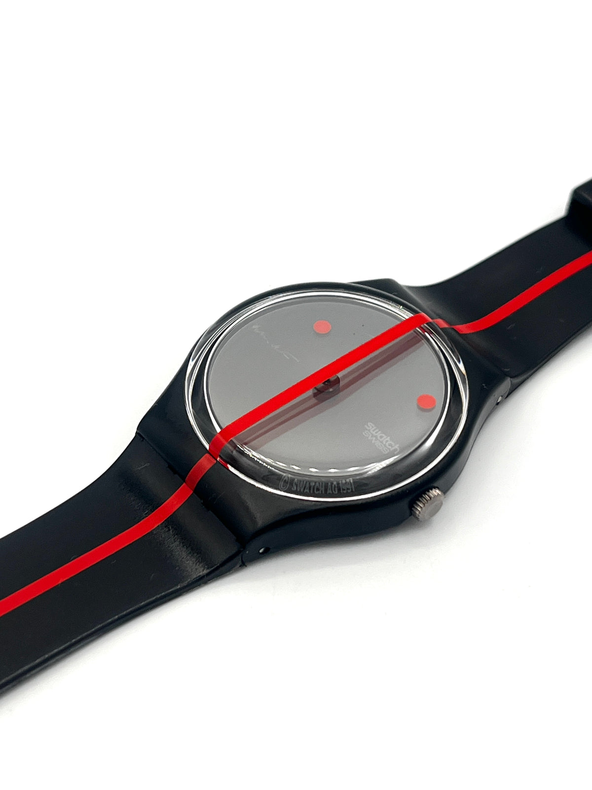 Swatch Gent 360º ROSSO SUR BLACKOUT GZ119 (1991)