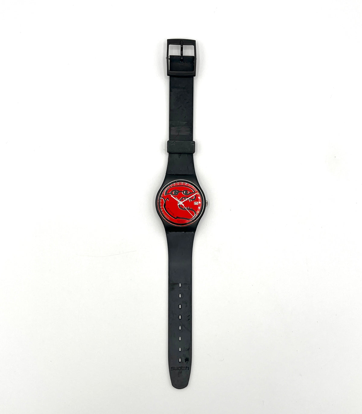 Swatch Gent Artist Special LA DÉVORREUSE by Pierre Alechinksy GZ401 (1988)