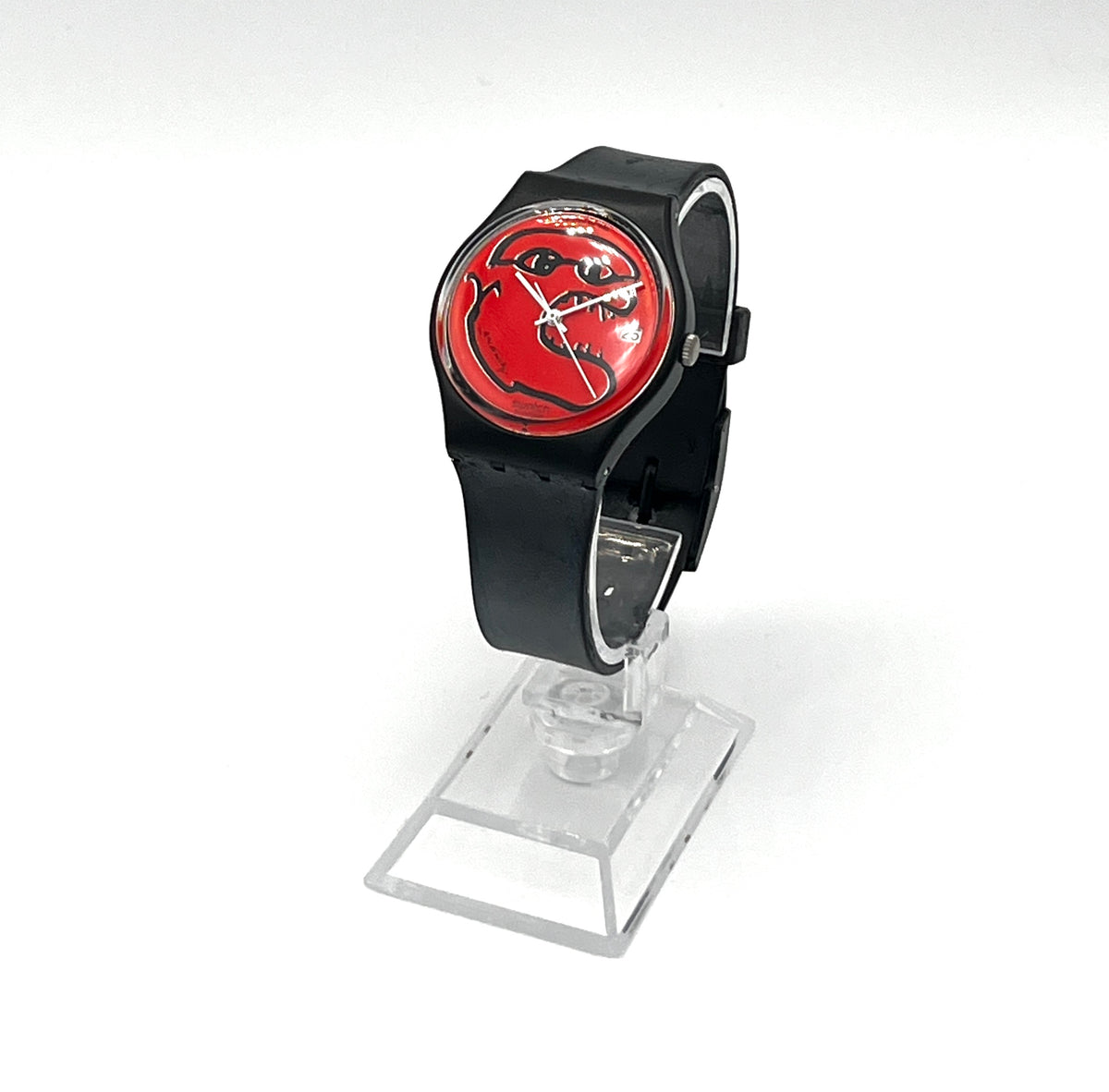 Swatch Gent Artist Special LA DÉVORREUSE by Pierre Alechinksy GZ401 (1988)