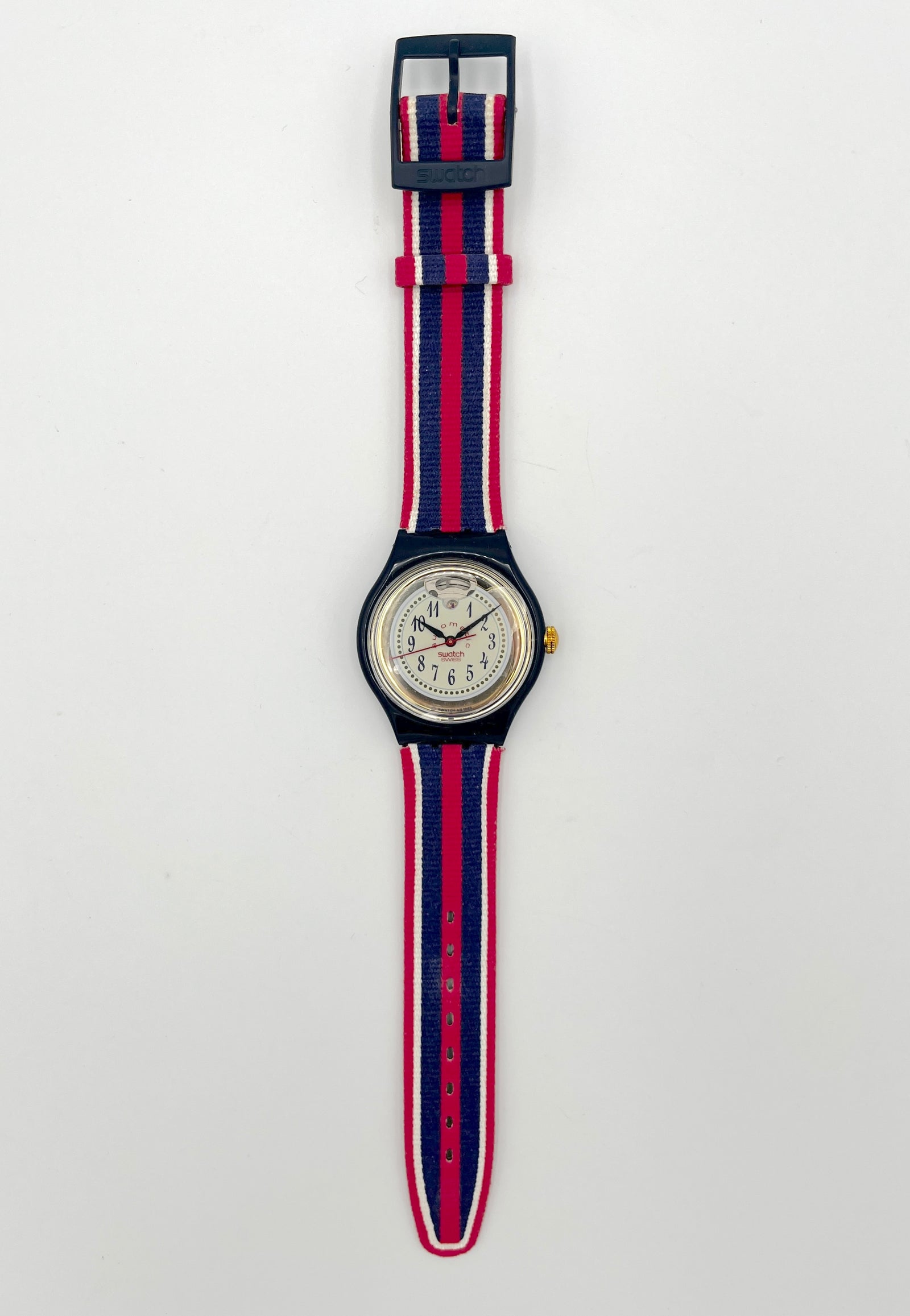 Swatch Automatic TIME & STRIPES SAN105 (1994)