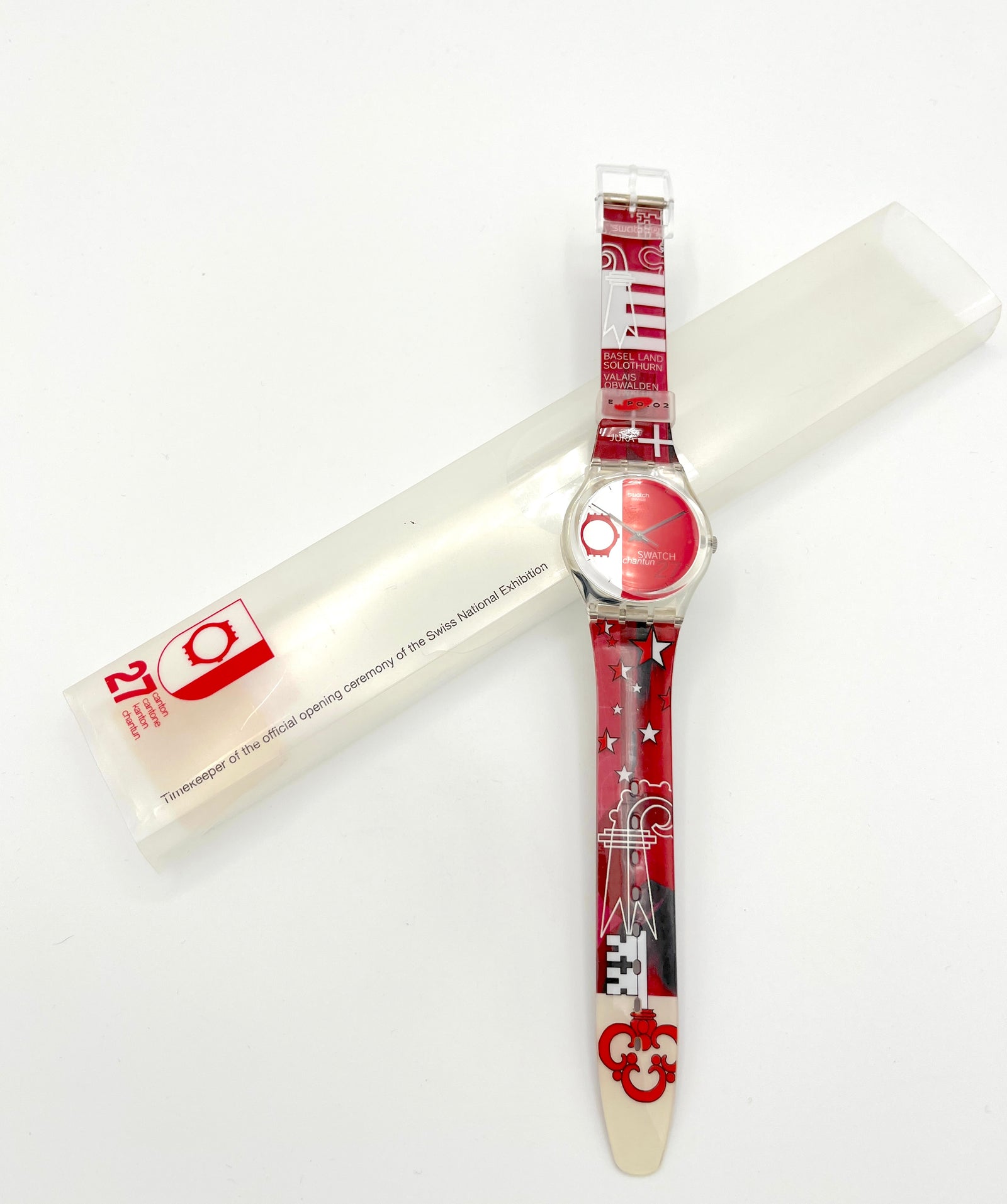 Swatch Gent 27 MO CANTONE ROJO GZ175 (2002)