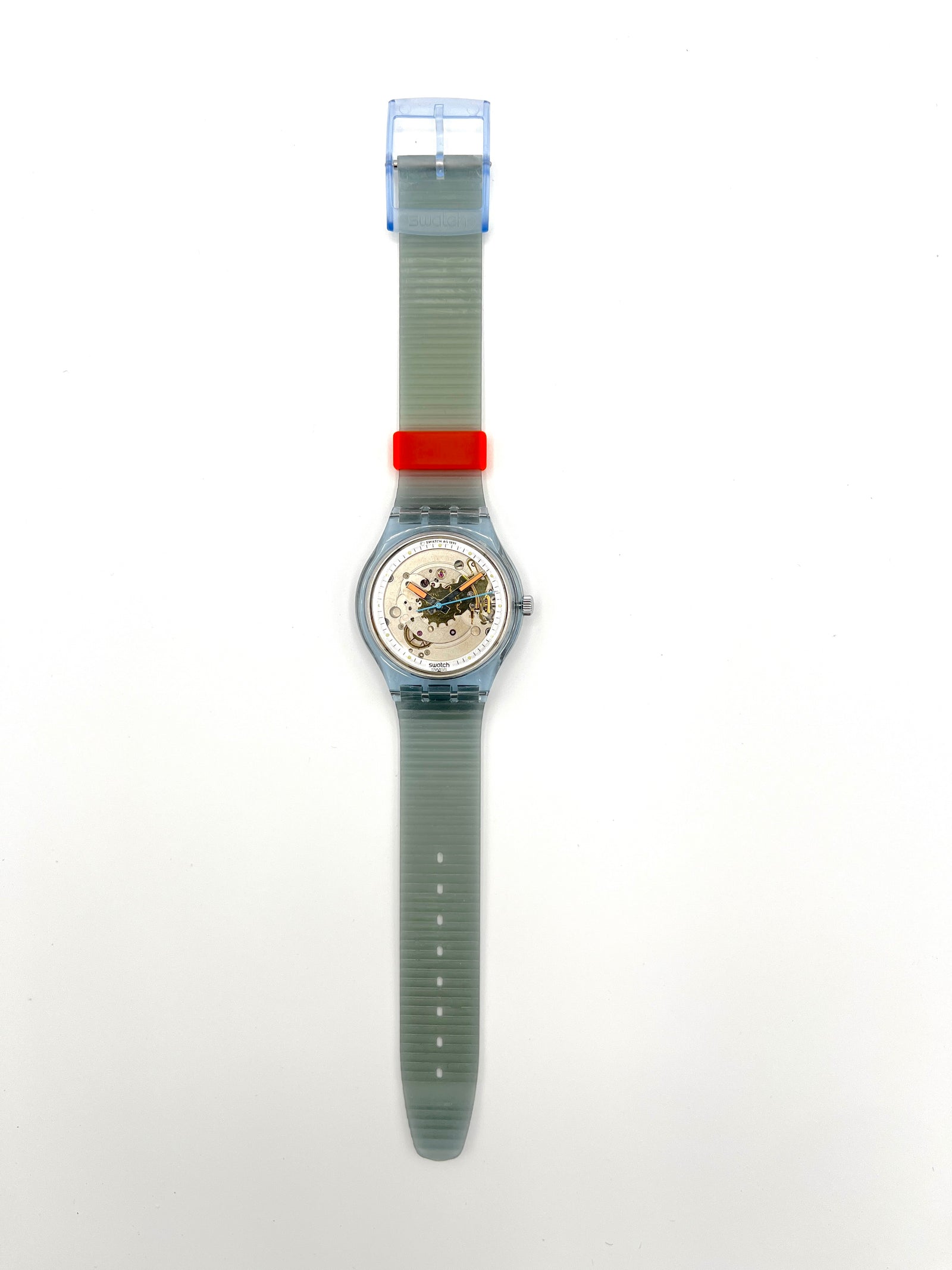 Swatch Automatic BLUE MATIC SAN100 1.ª versión (1991)