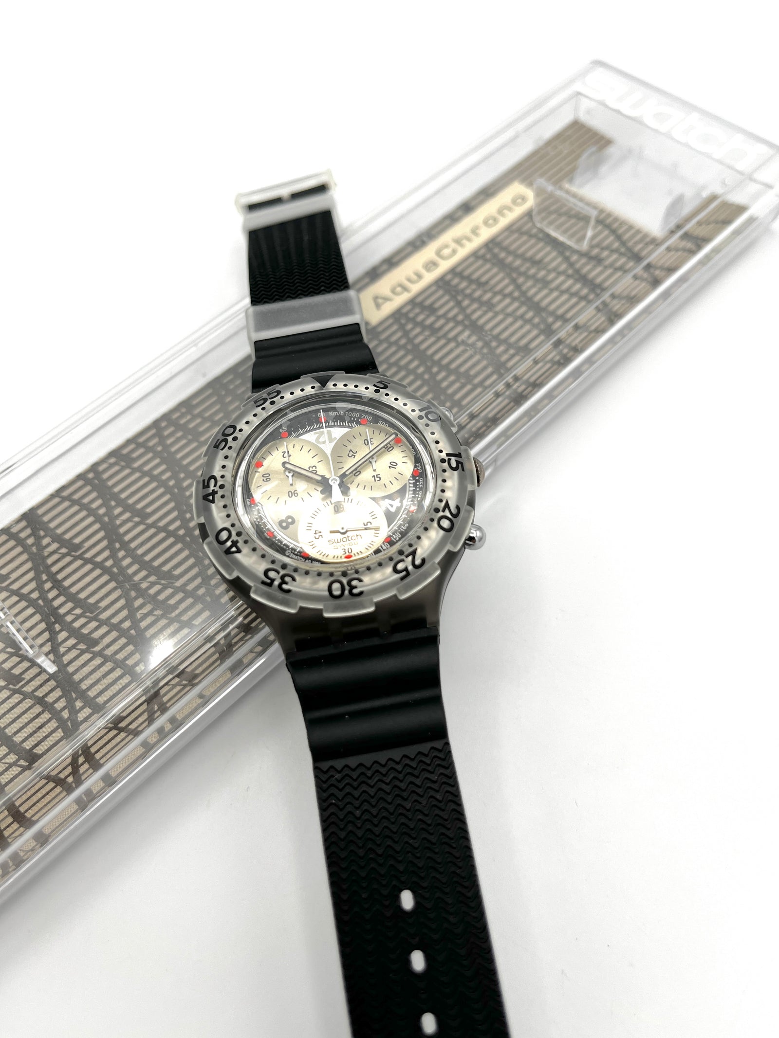Swatch Aqua Chrono ONDA NERA SBM103 (1995)