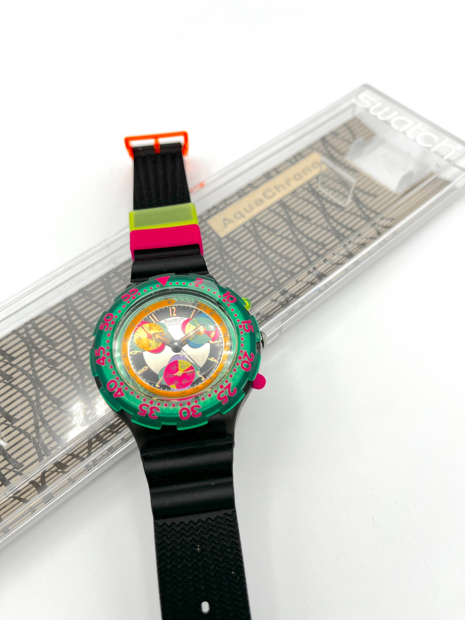 Swatch AquaChrono SEPPIA SBM102 (1994)