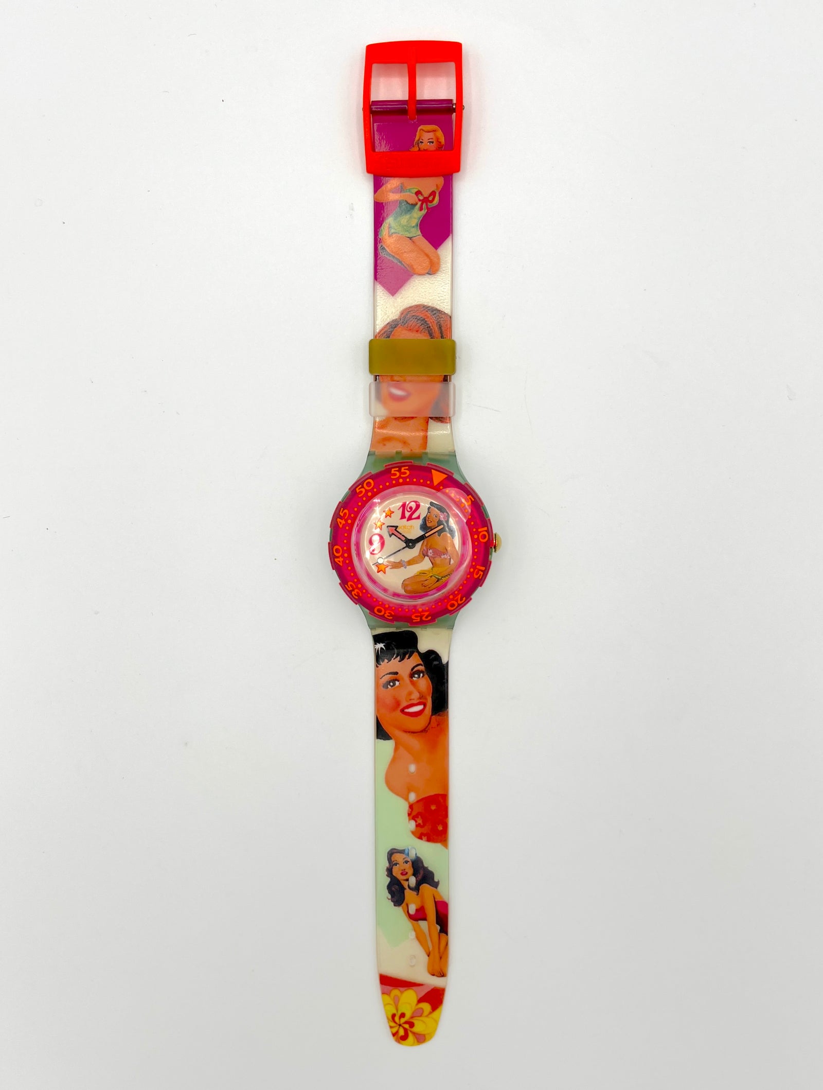 Swatch Scuba 200 BEACH VIRGIN SDG104 (1994)