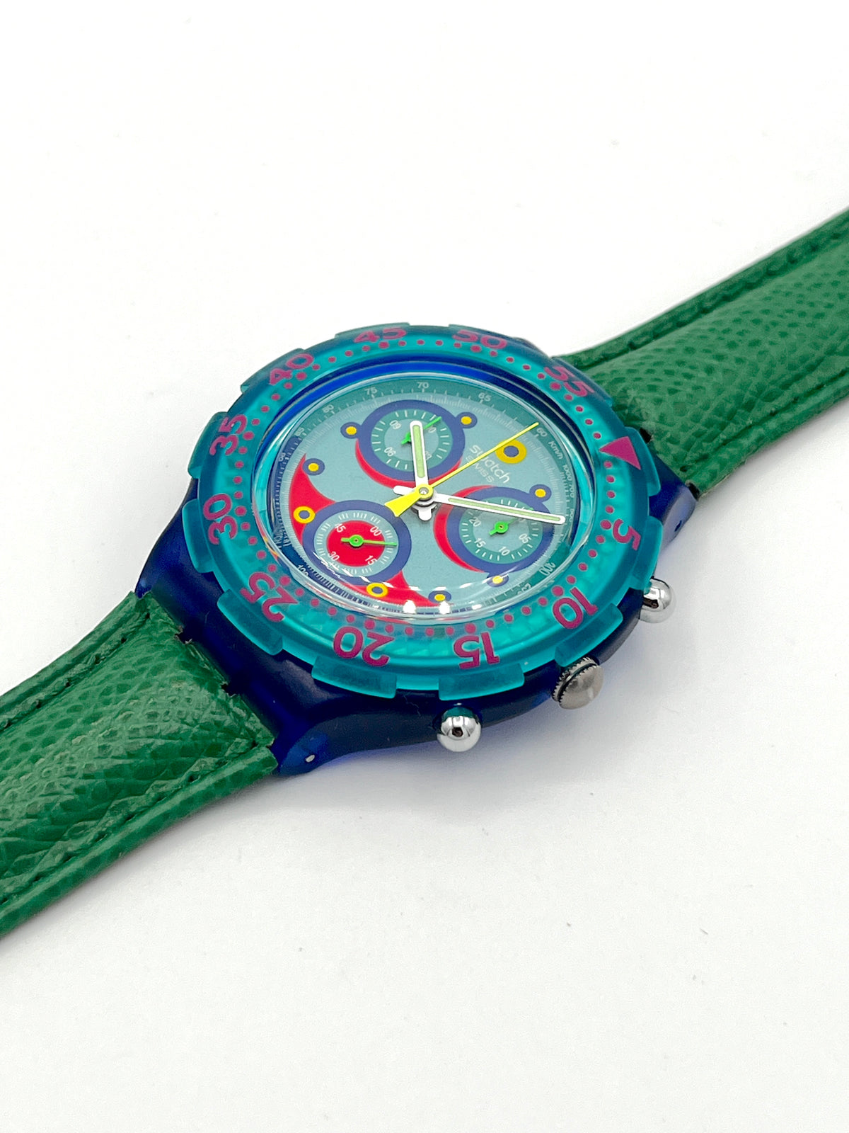 Swatch Aqua Chrono CIELO AZUL SBN100 (1993)