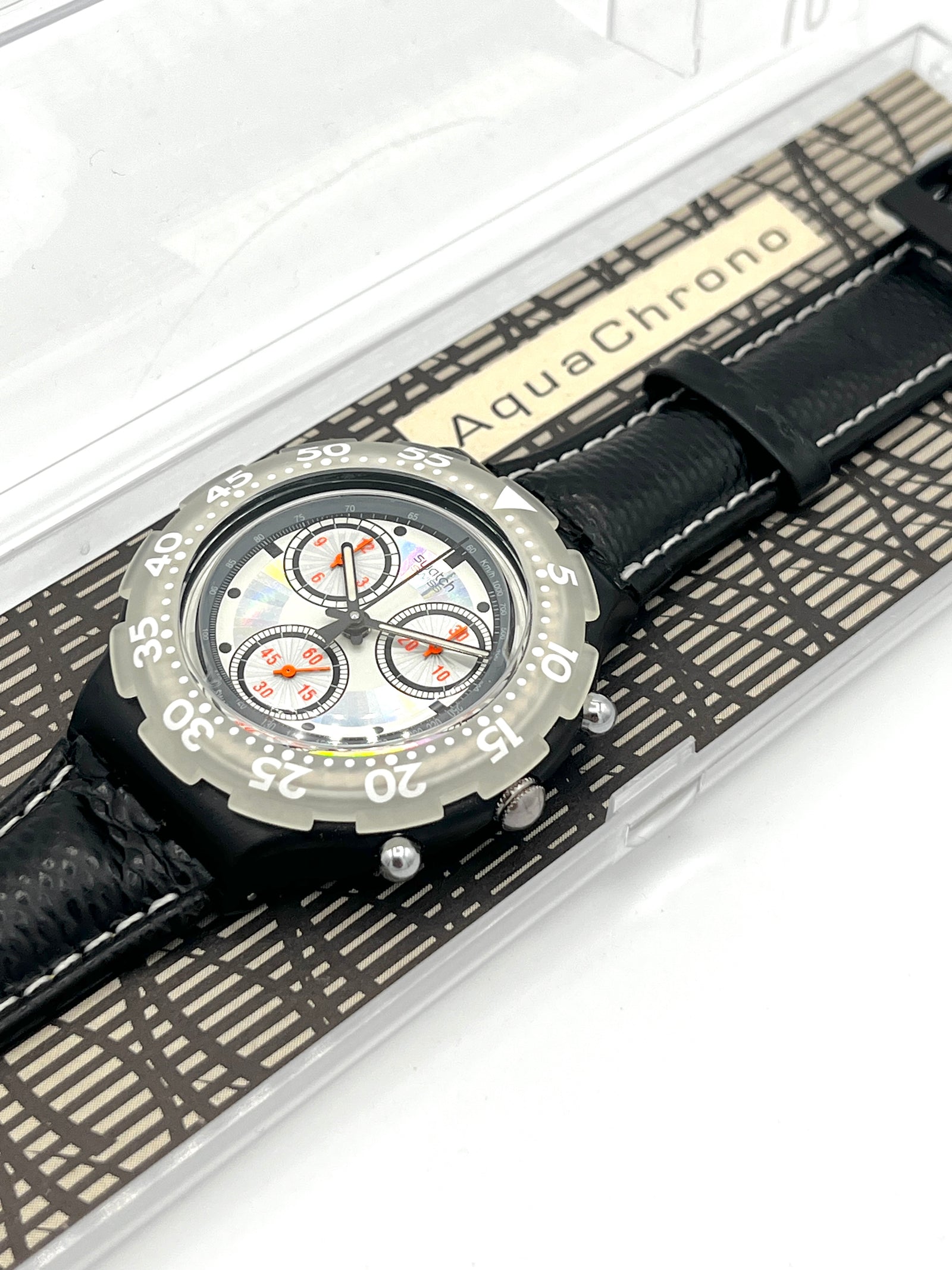 Swatch Aqua Chrono BLACK RUDDER SBB100 (1992)