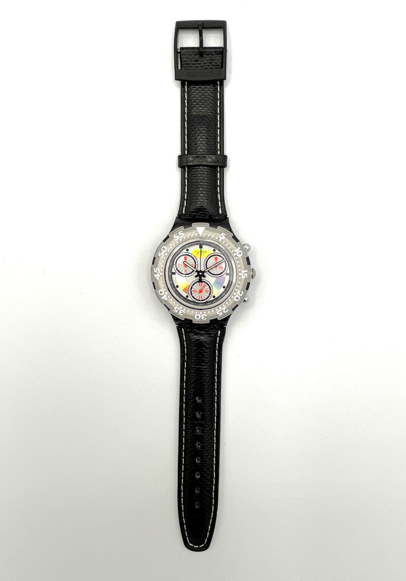 Swatch Aqua Chrono BLACK RUDDER SBB100 (1992)