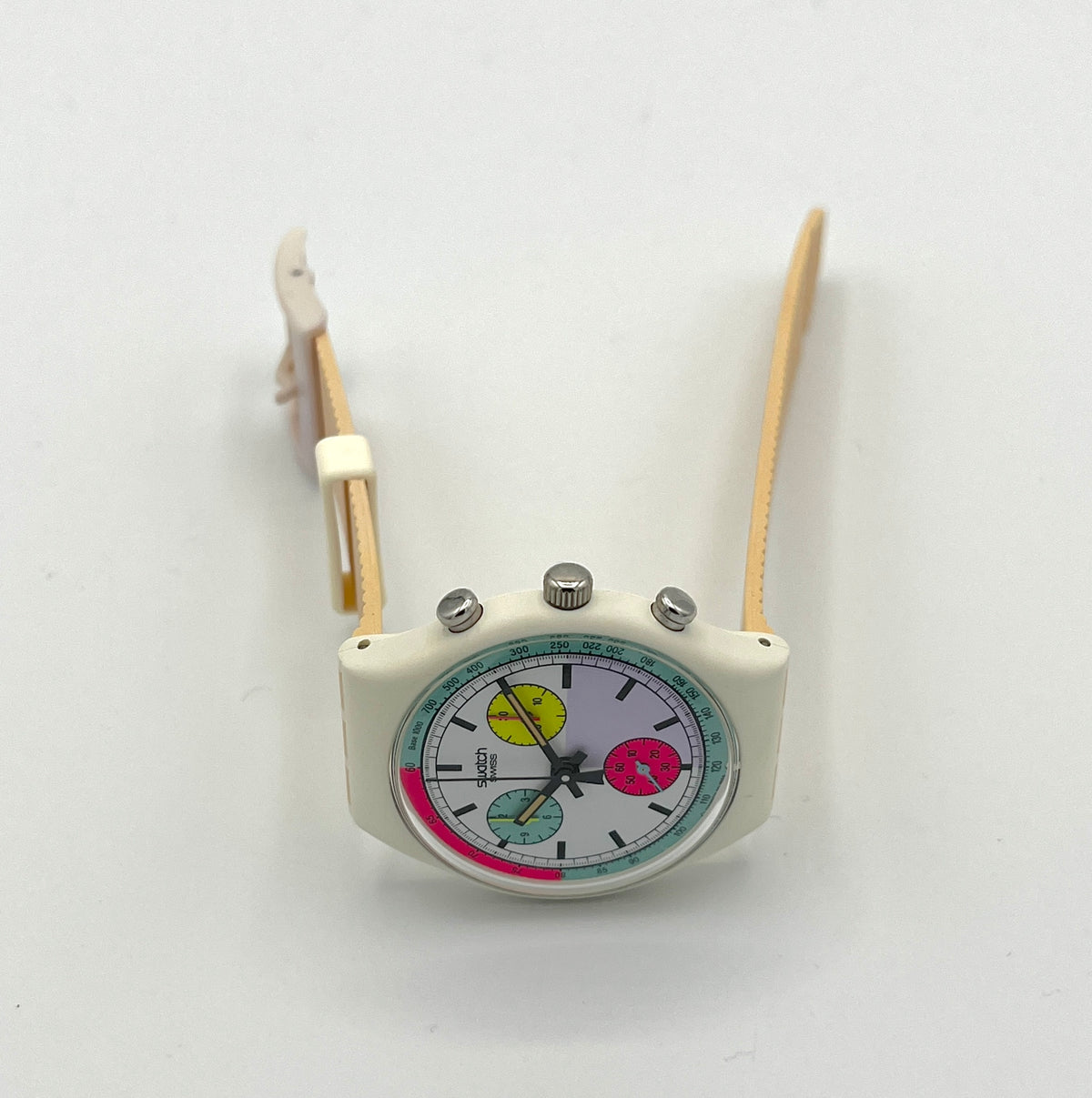 Swatch Chrono WHITE HORSES SCW100 (1990)
