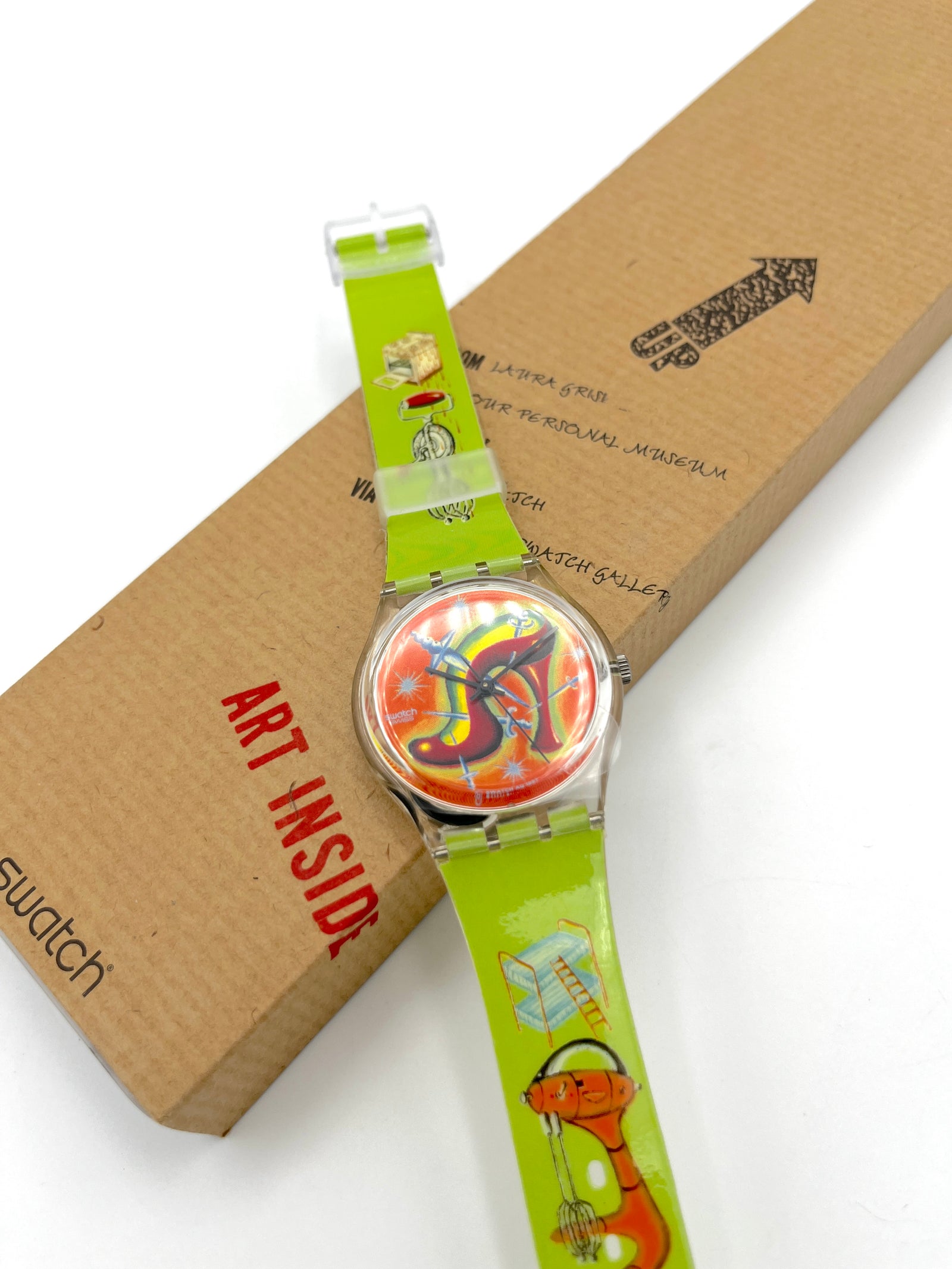 Swatch Artist Special STILETTO de Cisco Jimenez GK270(1998)