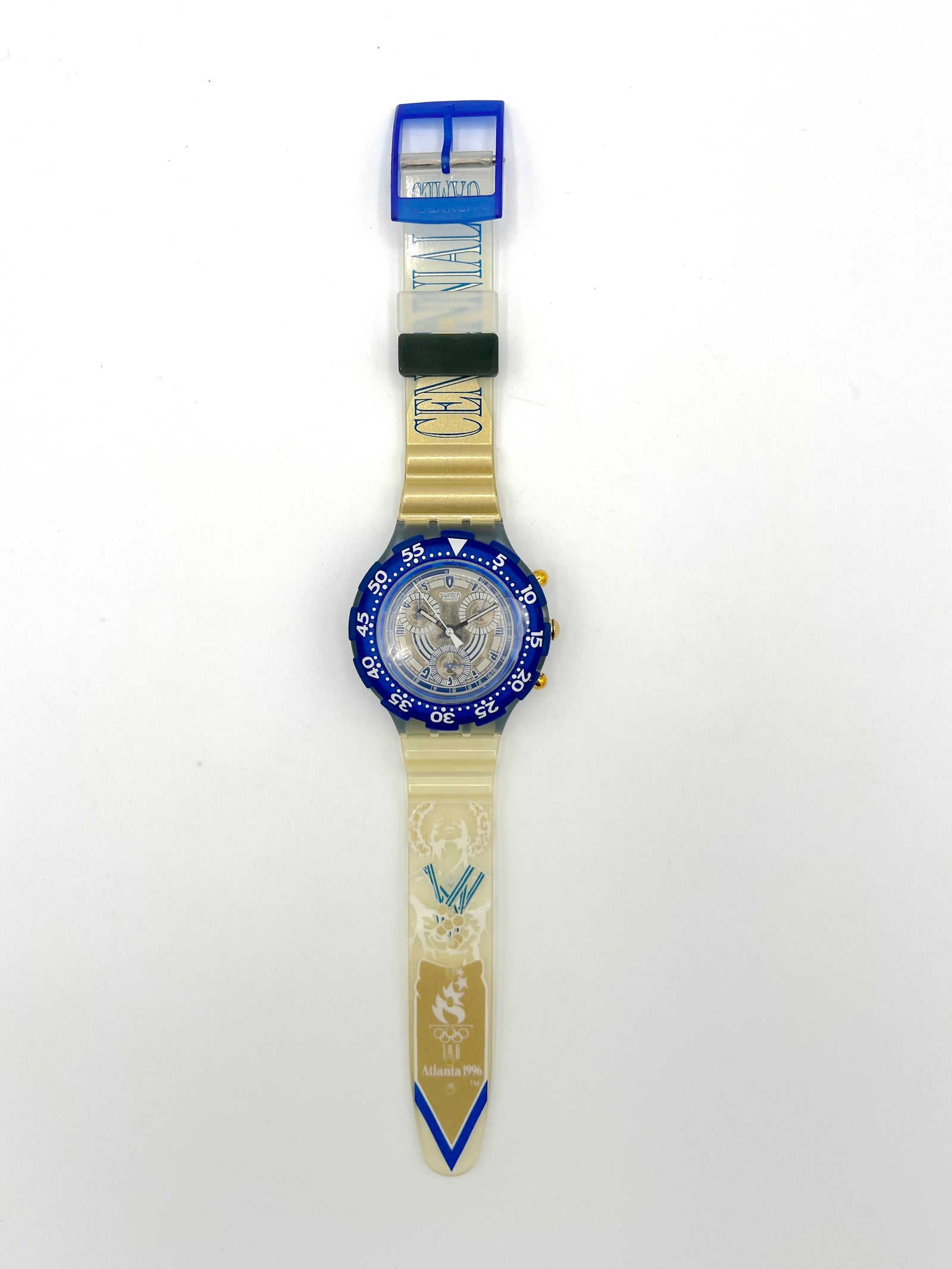 Swatch Aqua Chrono Olympia Special Aquachrono NIKIPHOROS SBZ102 (1995)