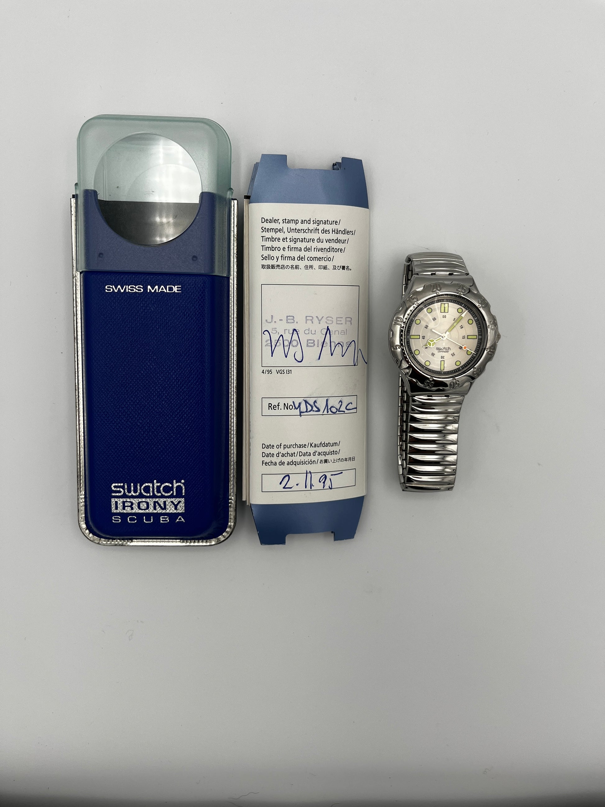 Swatch Irony Scuba BEACH RIDER YDS102 (1995)