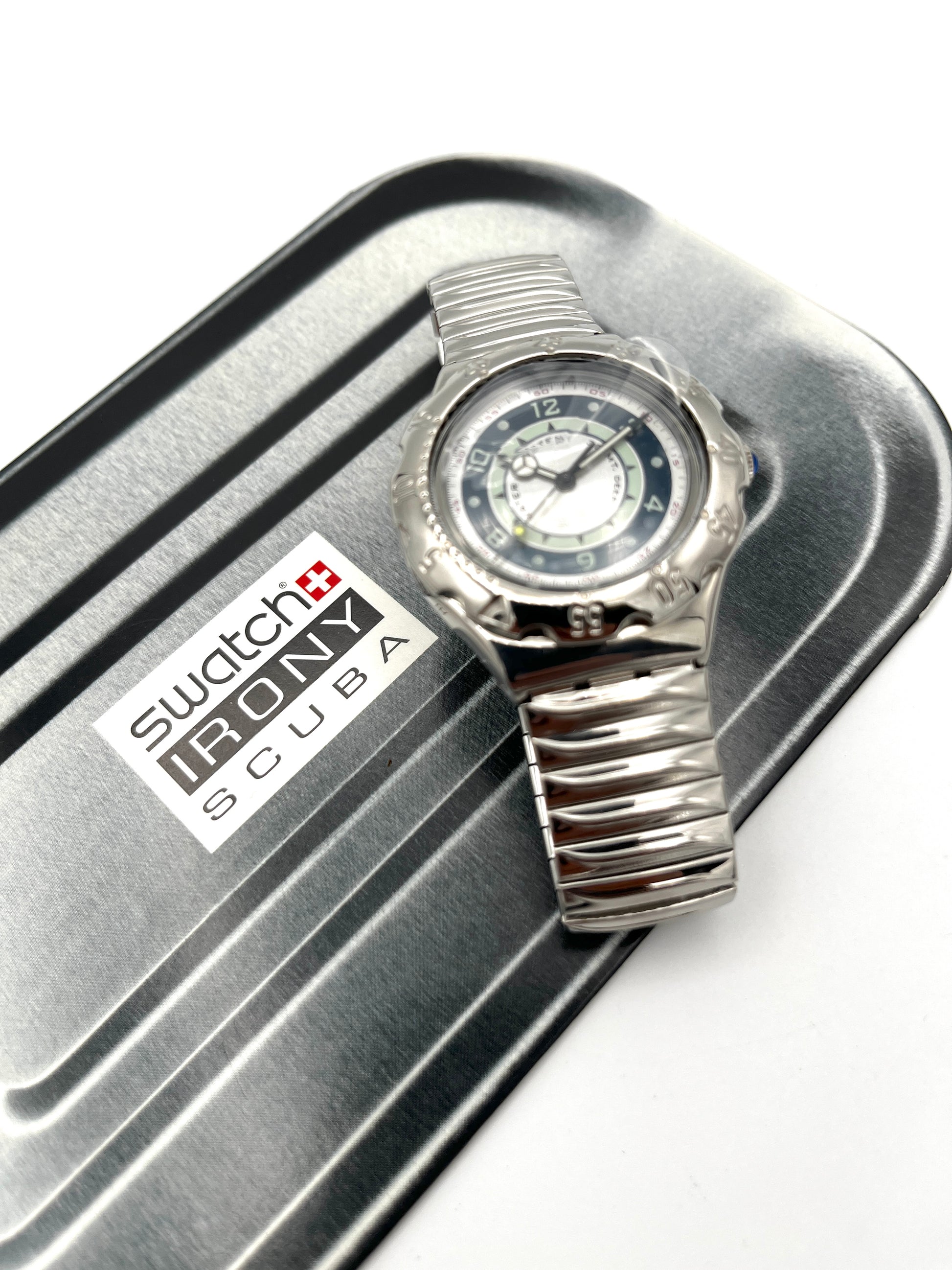 Swatch Irony Scuba GREEN CORAL YDS101A (1995)