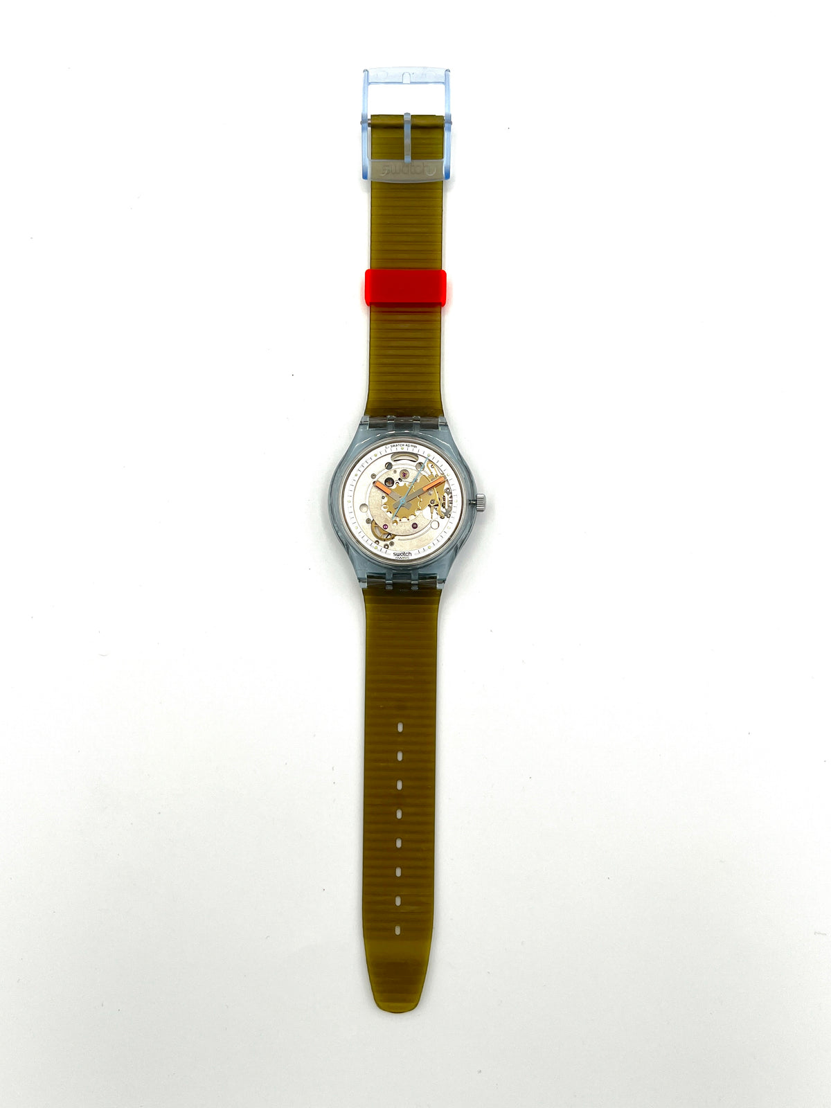 Swatch Automatic BLUE MATIC SAN100 2nd version (1991)