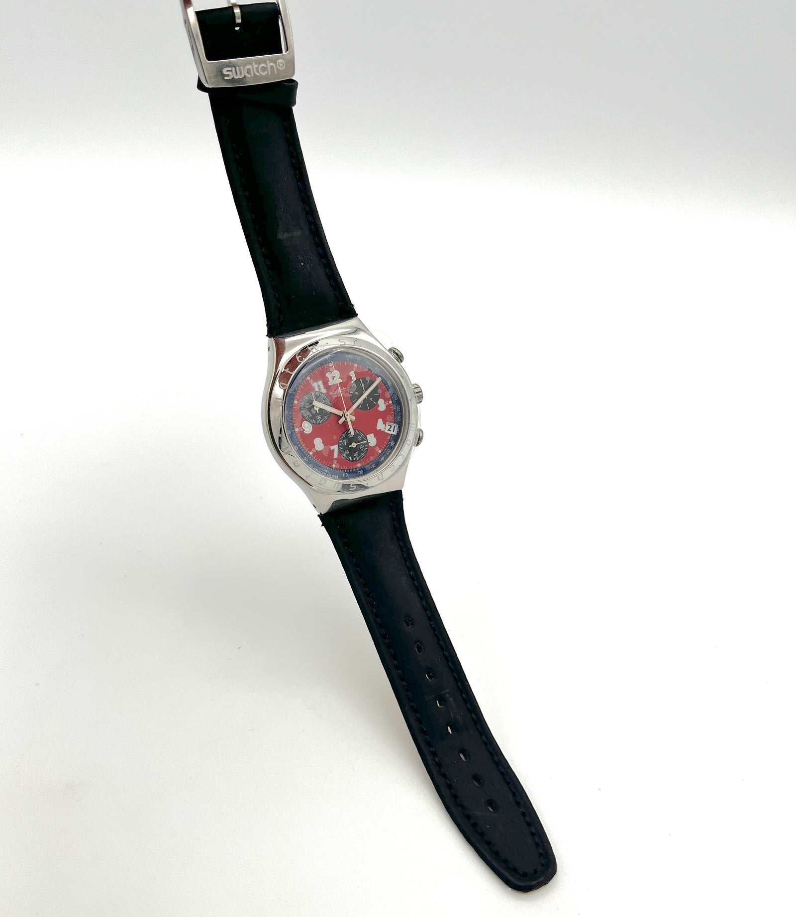 Swatch Irony Chrono AGENTE SECRETO ROJO YCS405 (1998)