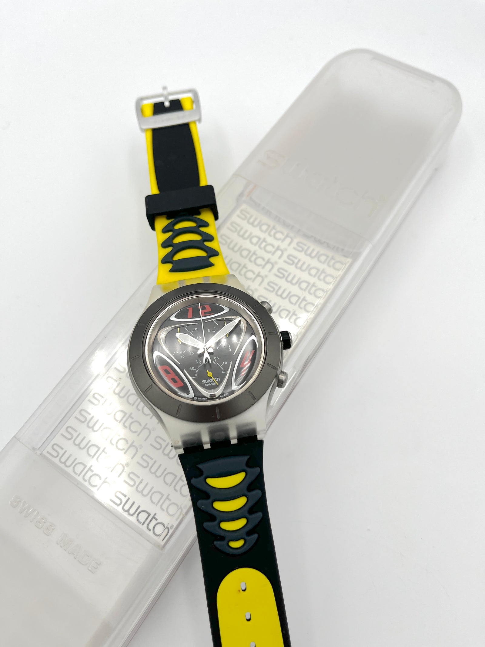 Swatch Diaphane Chrono SPINE BLADE SVCK1001 (2006)