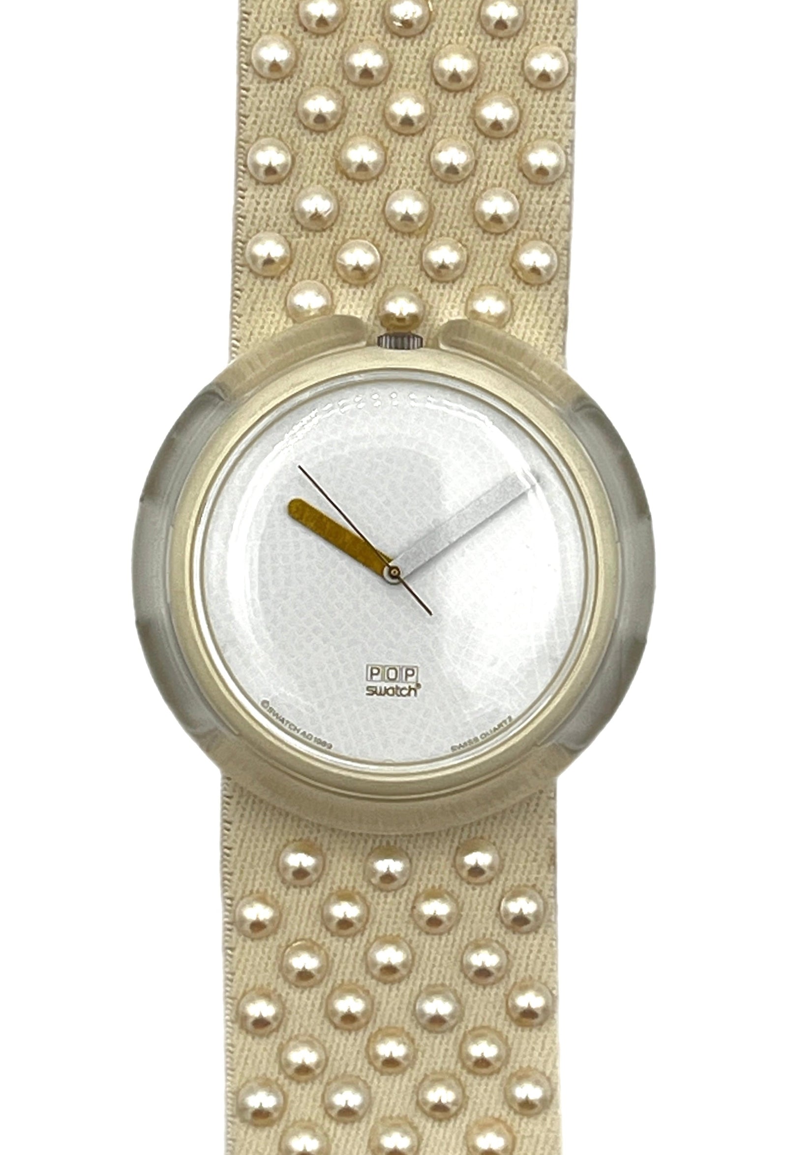 Pop Swatch BLANC DE BLANC PWBW104 (1989)