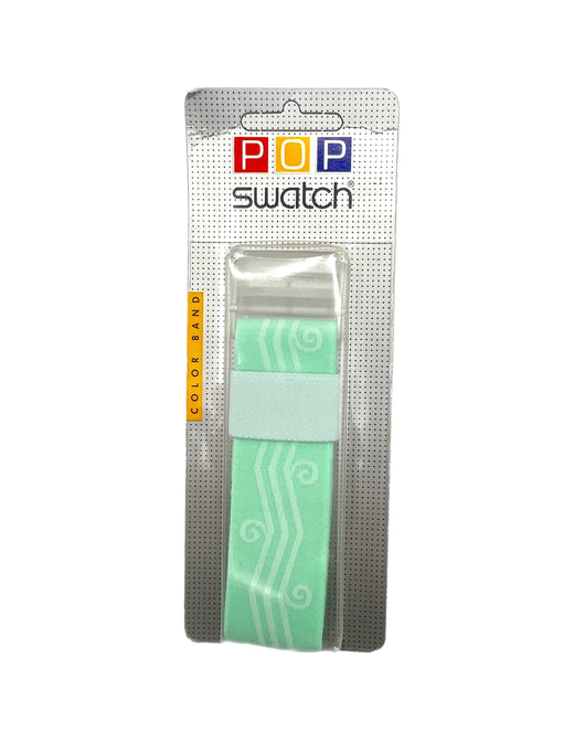 Correa de repuesto para Pop Swatch MINT SEA APWB166 (1992)