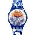 Swatch New Gent A PROMISE OF SUN - Edición especial de arte DESTINATION AMSTERDAM SO29Z707 (2026)