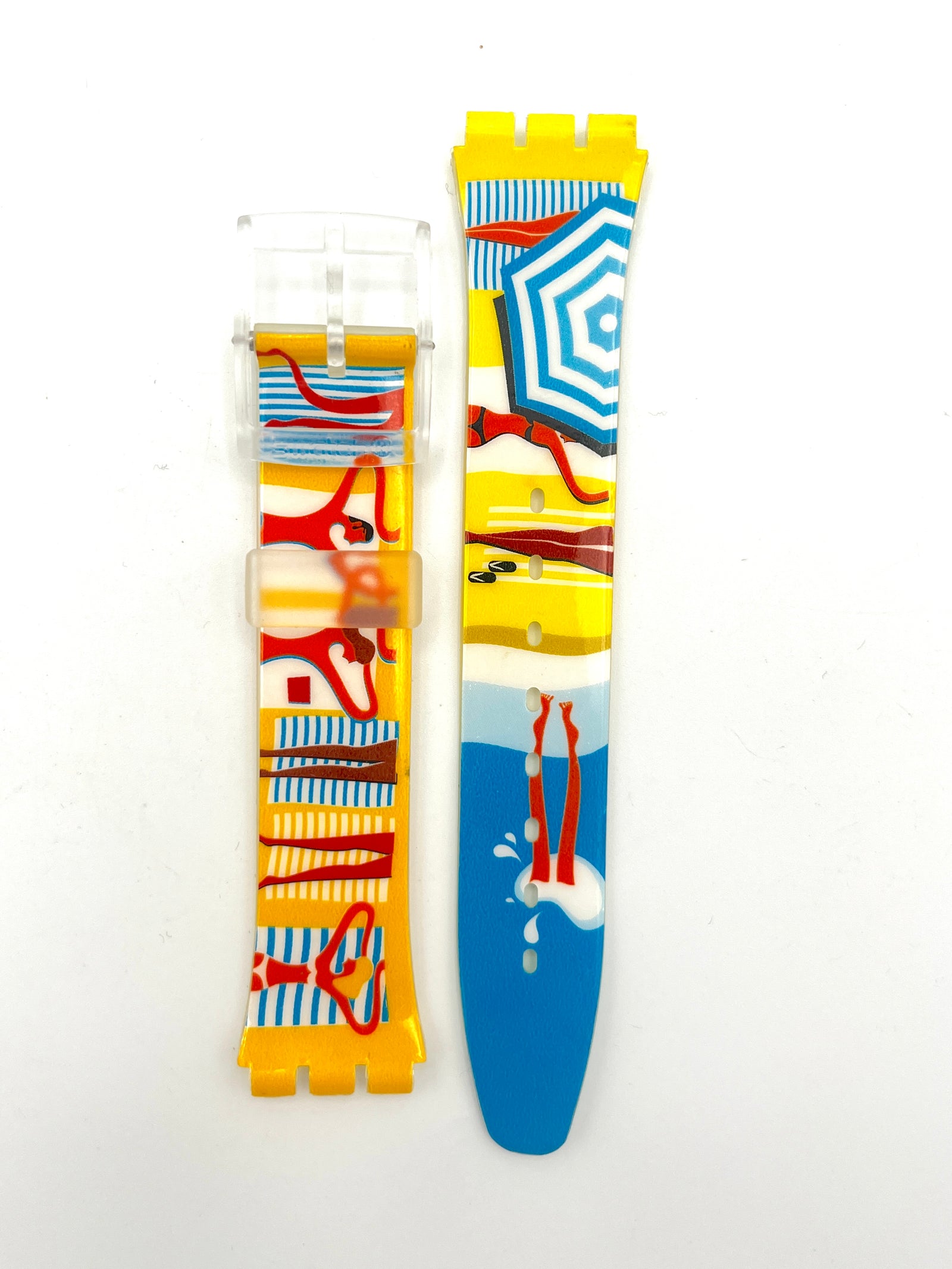 Correa de repuesto Swatch de 17 mm Gent BIKINI BEACH AGE128 (2004)