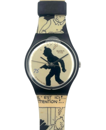 Swatch Gent Special Feliz Cumpleaños TINTÍN GZ187 (2004)