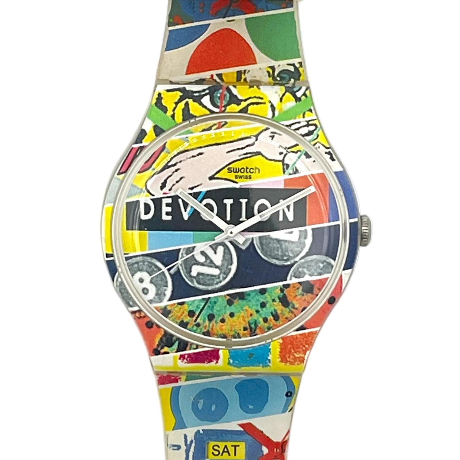Swatch New Gent Club Special WHITE LOOP SUOZ170 (2014)