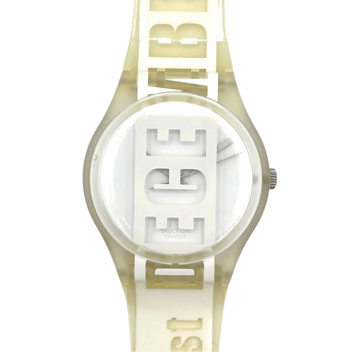 Swatch Gent WHITE CARD GK302 (1999)