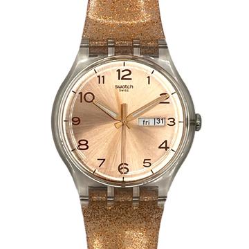Swatch New Gent PINK GLISTAR SUOK703 (2015)