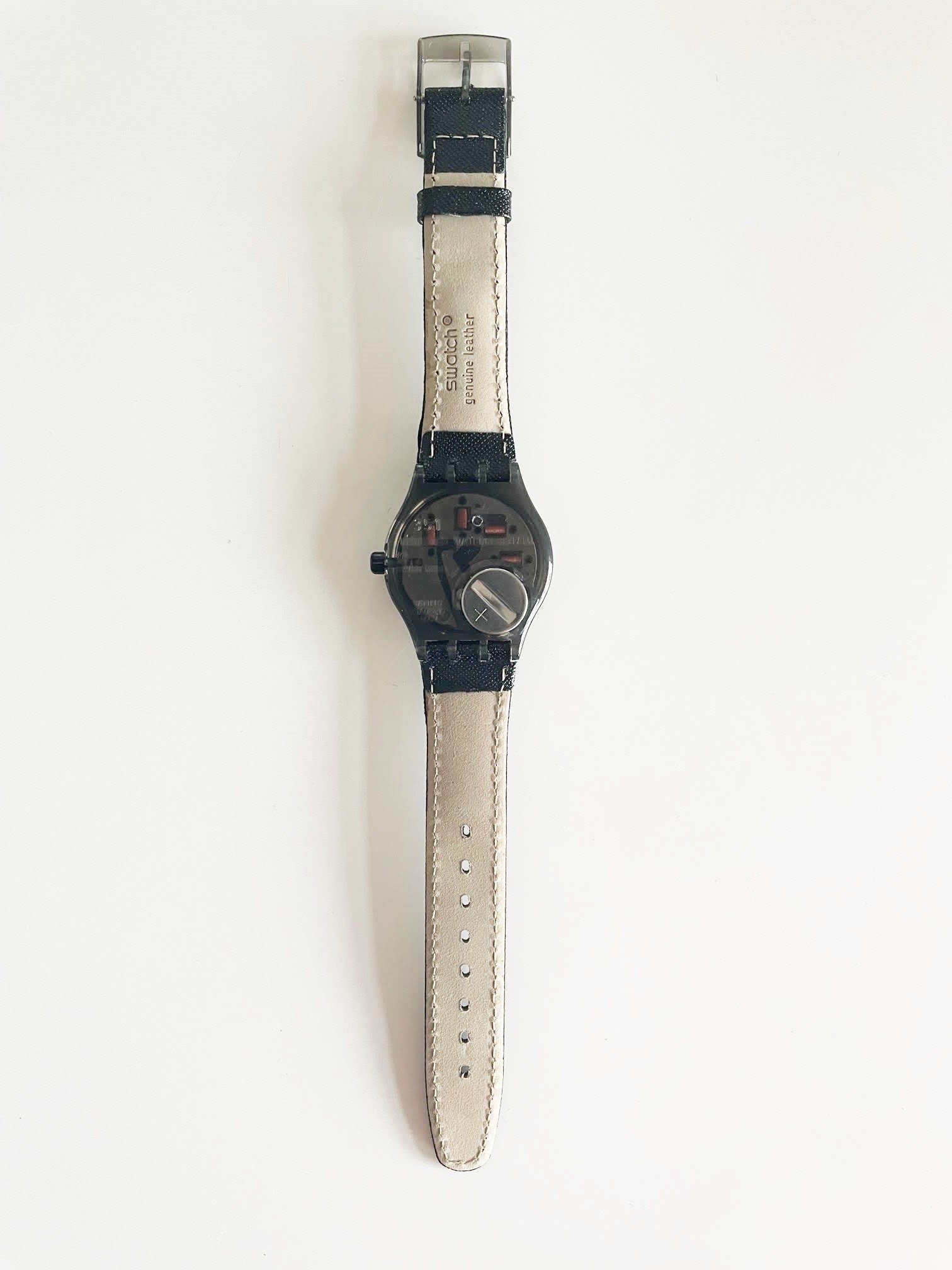 Swatch Stop Watch BLACK DECO SSM101 ( 1993)