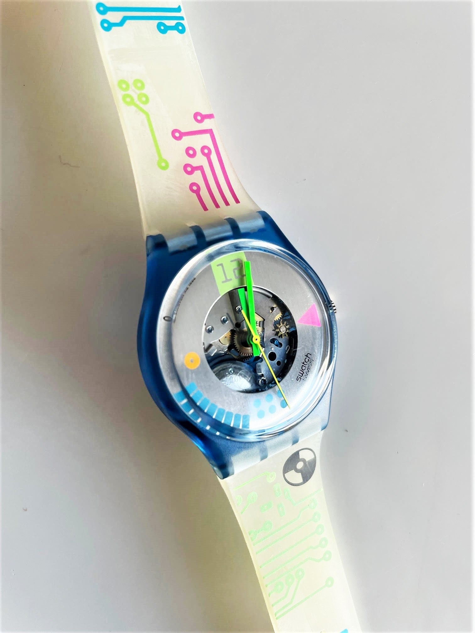 Swatch Gent COMPUTRIP GN108 (1990)